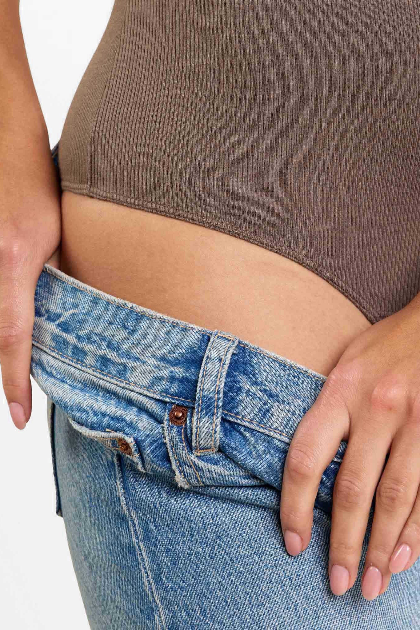 Slinky Rib Short Sleeve Bodysuit