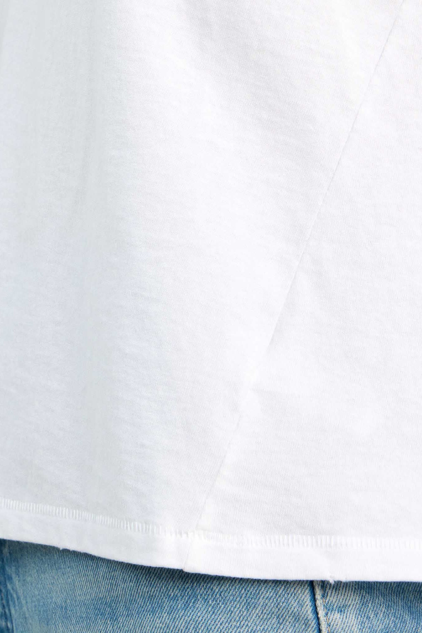 Vintage Cotton V-Neck Everyday T-Shirt