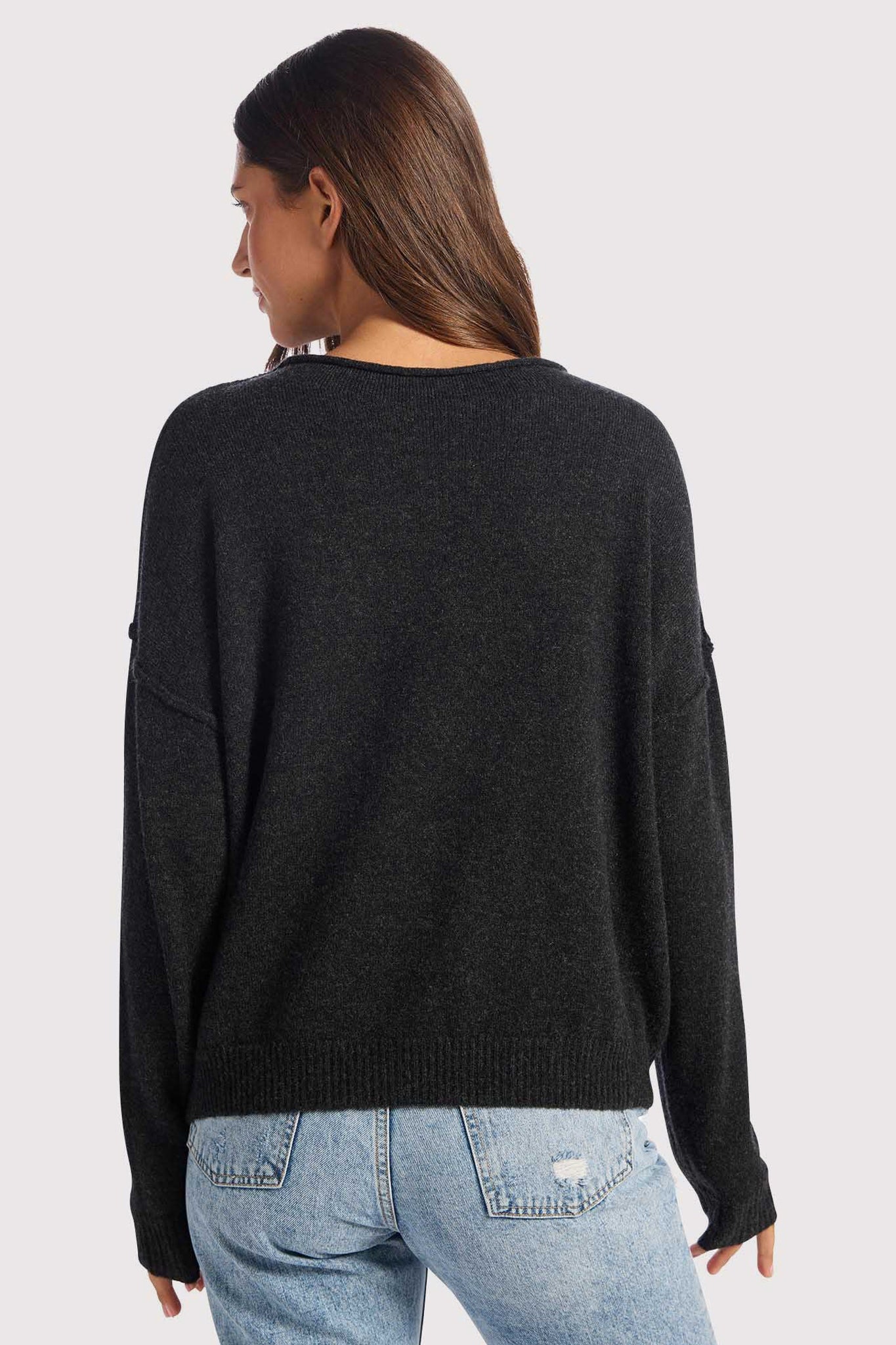 Cozy Knit Mock Neck Sweater