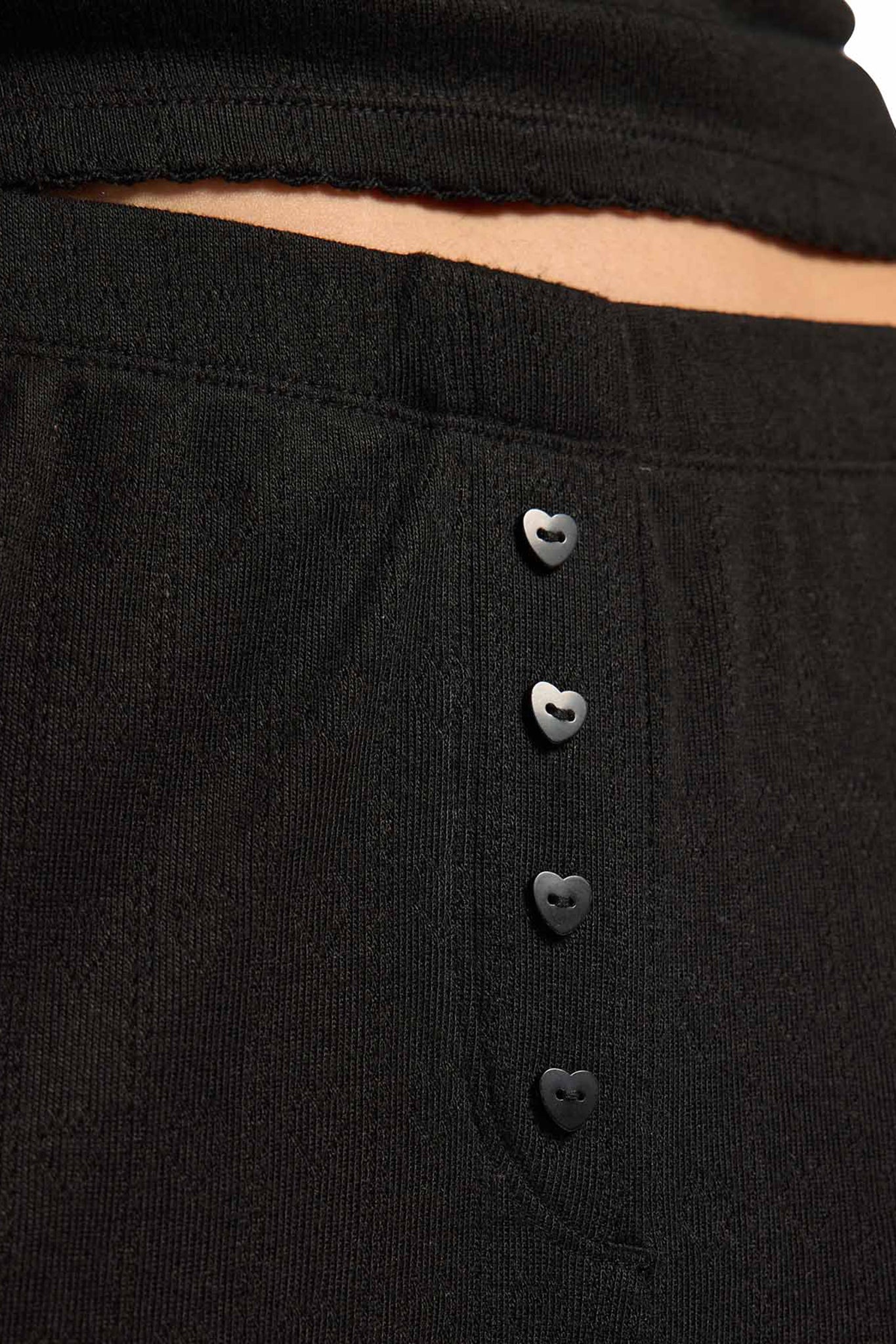 Heart Pointelle Wide Leg Pant