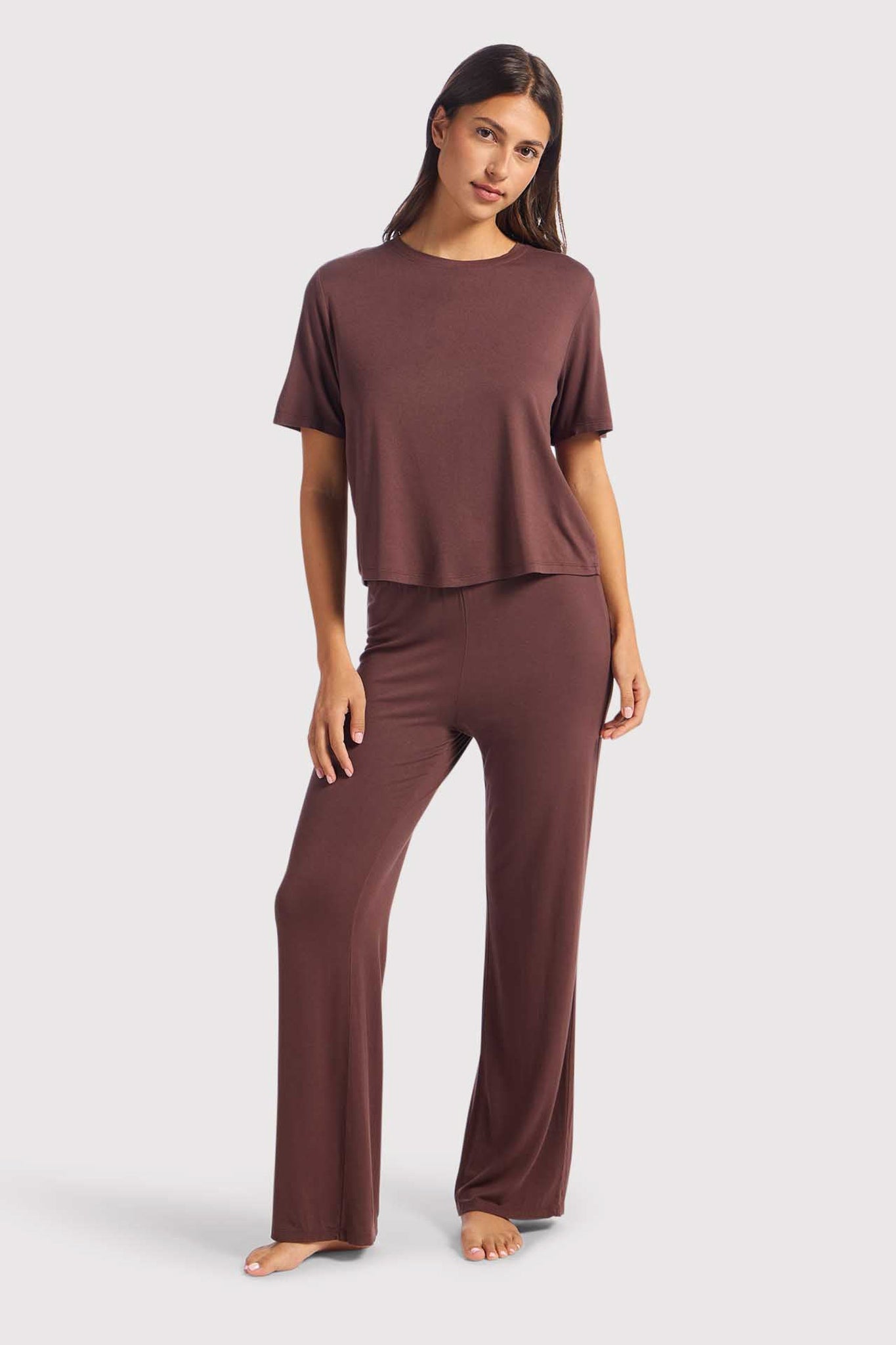 Pajama Set Coffee – nuuds