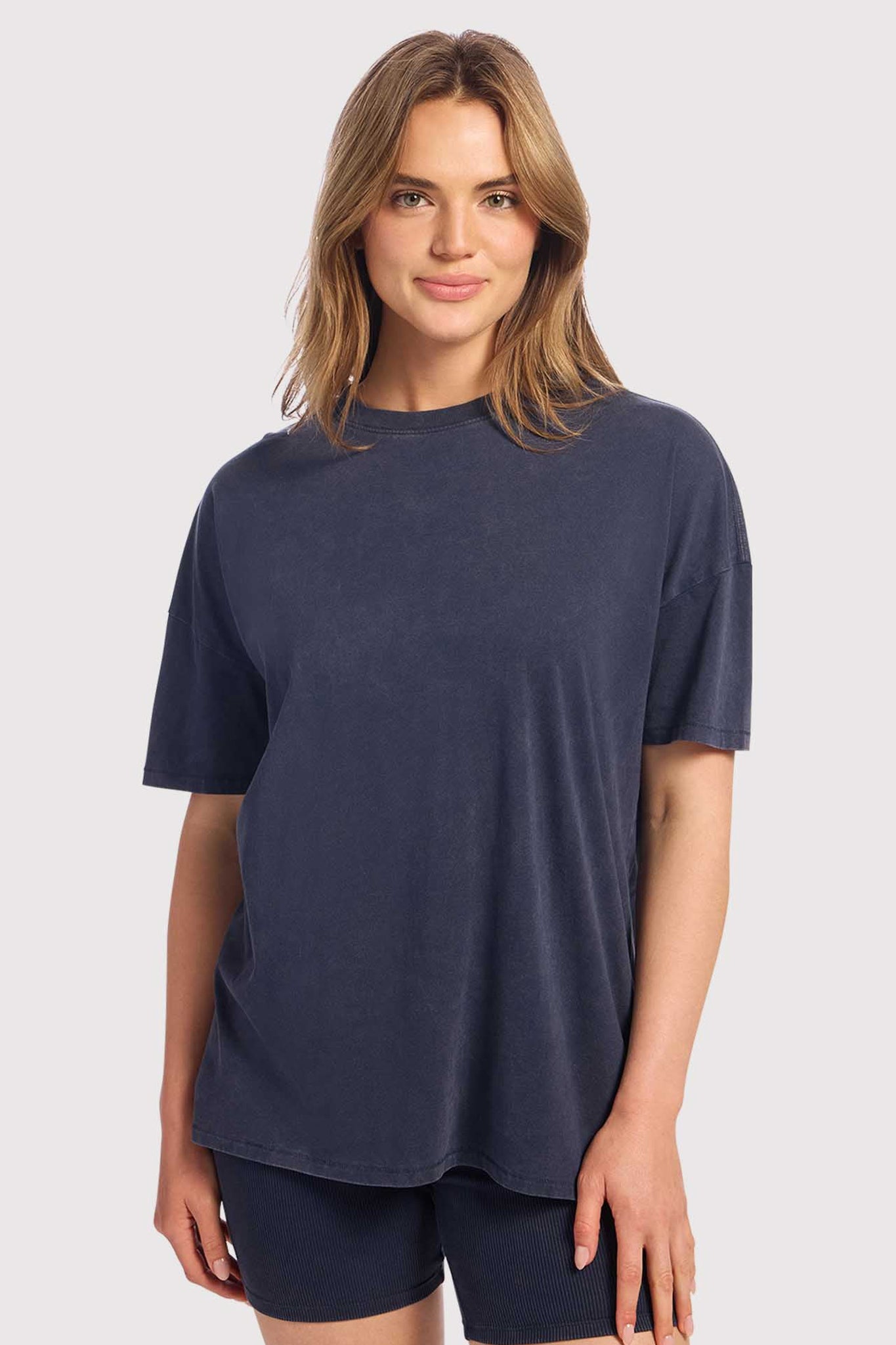 Ribbed Biker Short Set