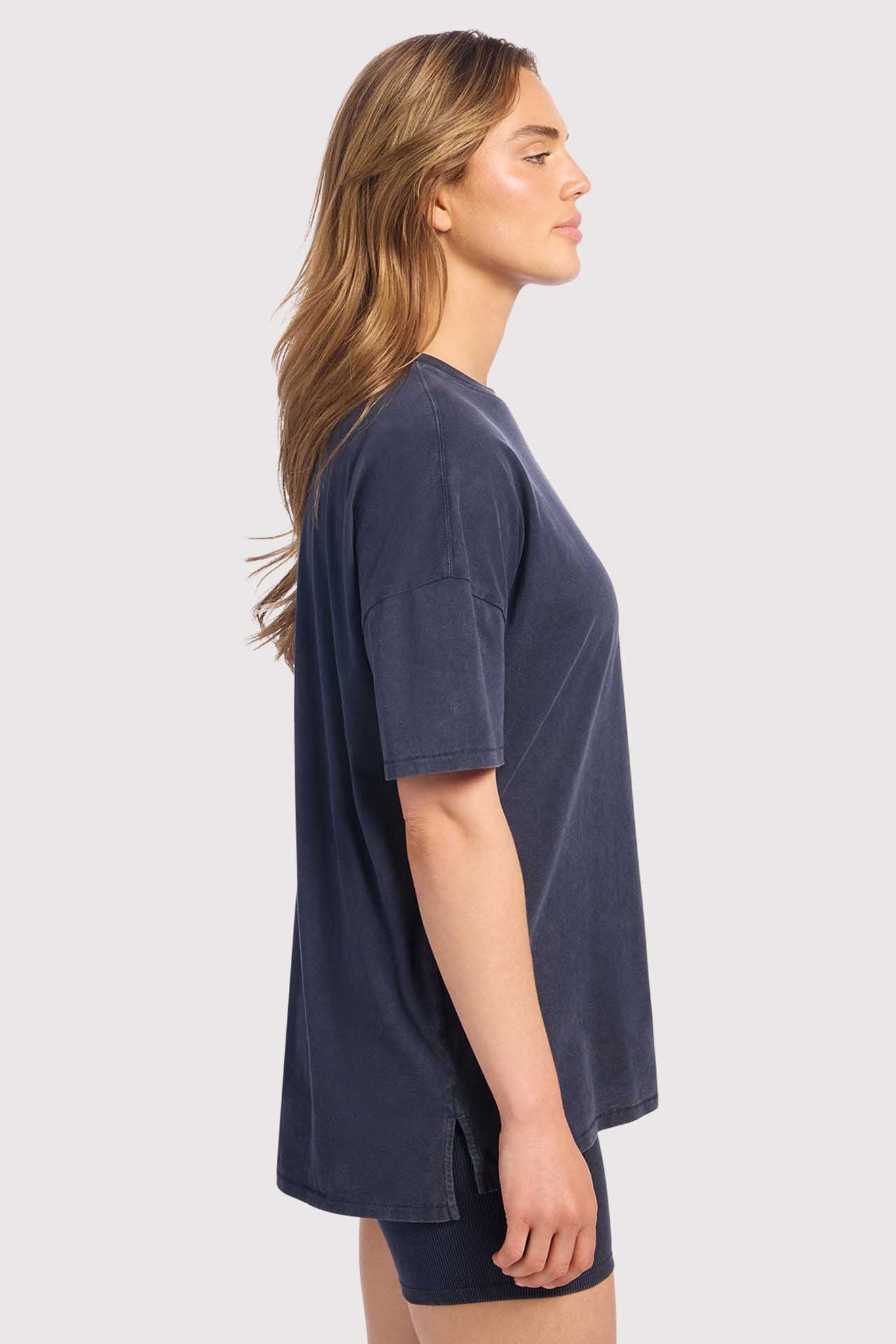 Ribbed Biker Short Set