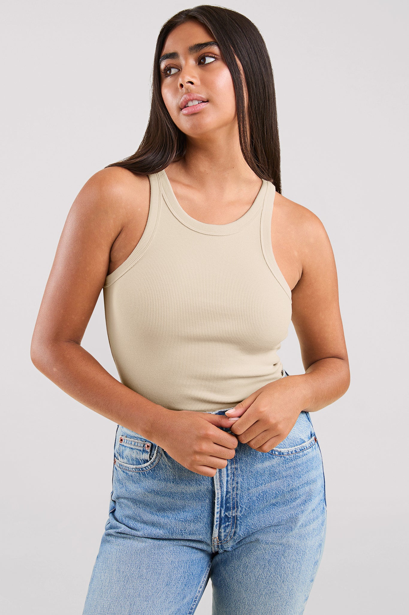 Essential Rib Tank Top