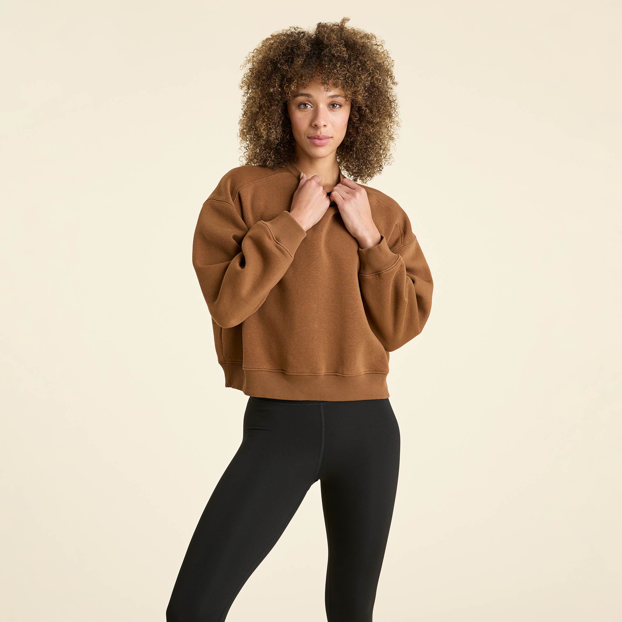 Classic Crewneck Sweatshirt Chocolate