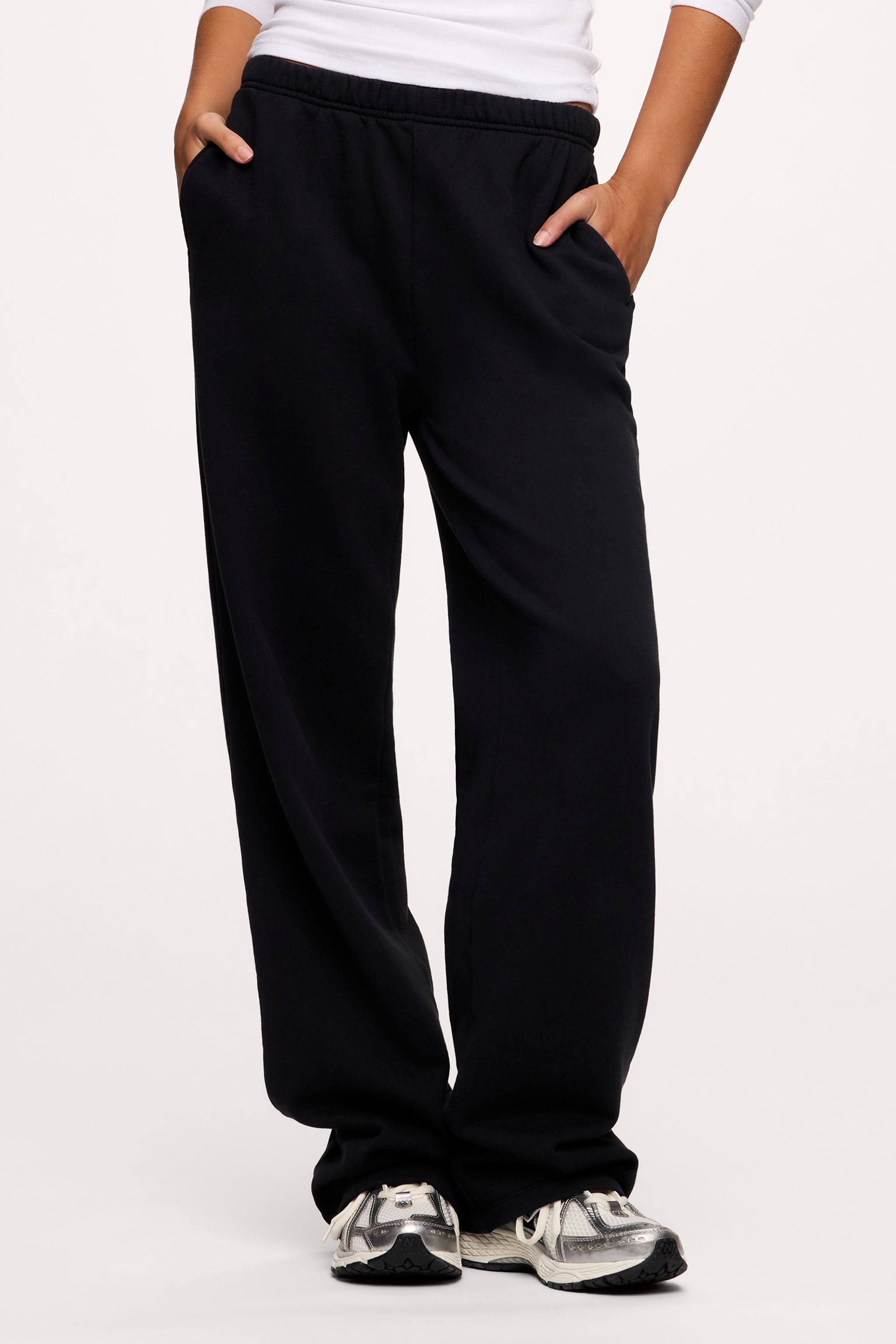 Core Fleece Wide Leg Sweatpant