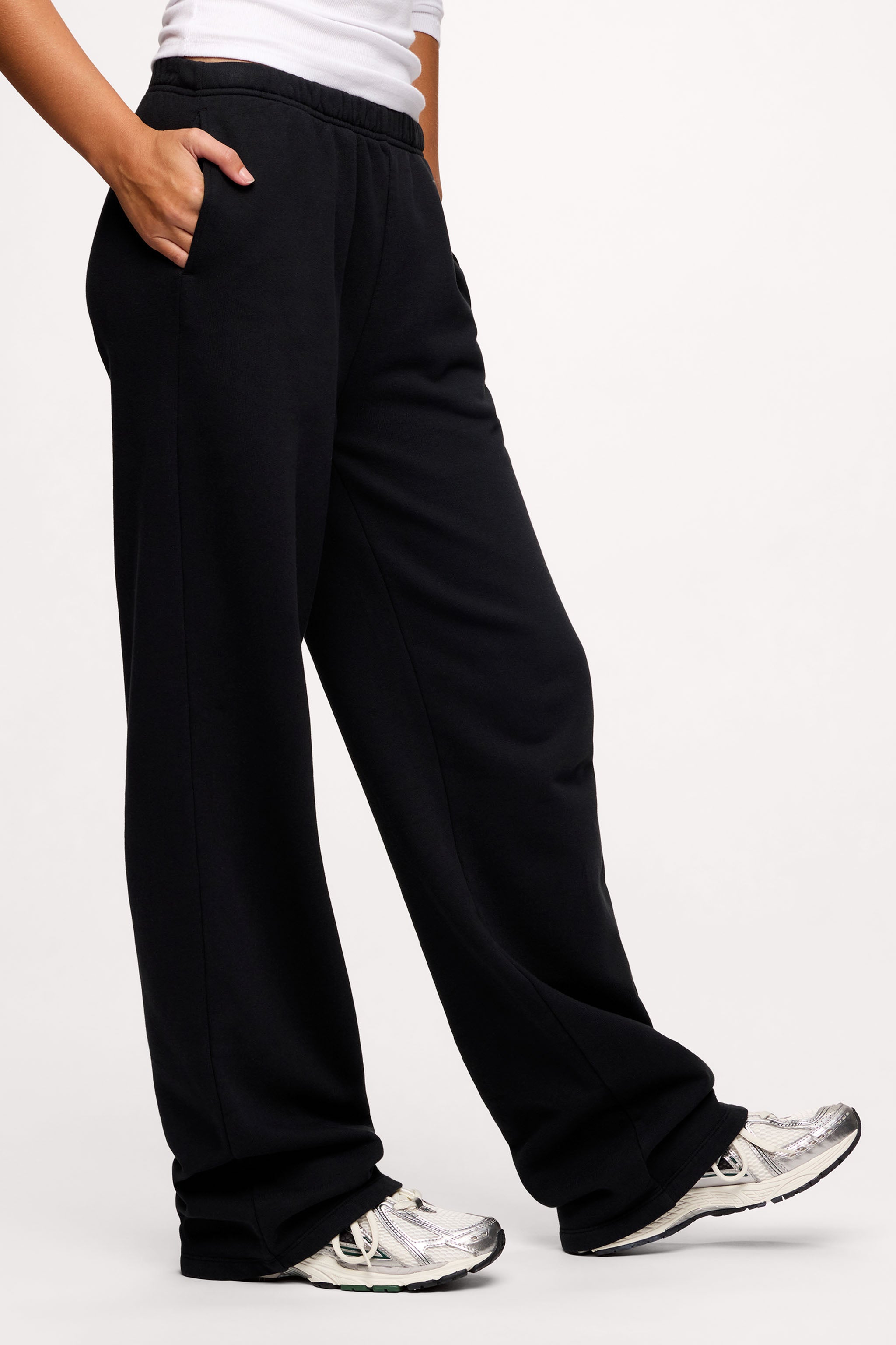 Core Fleece Wide Leg Sweatpant