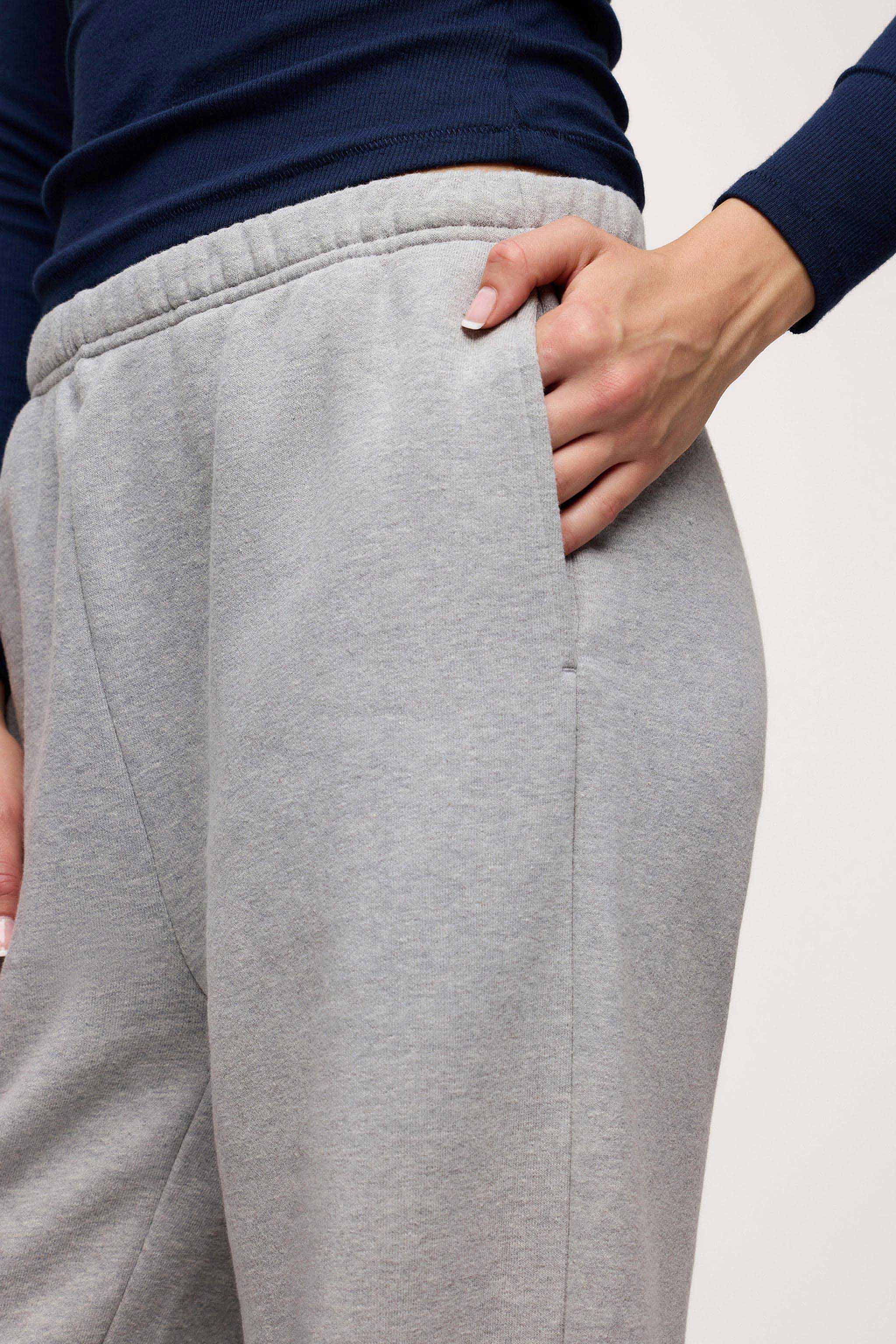 Core Fleece Wide Leg Sweatpant