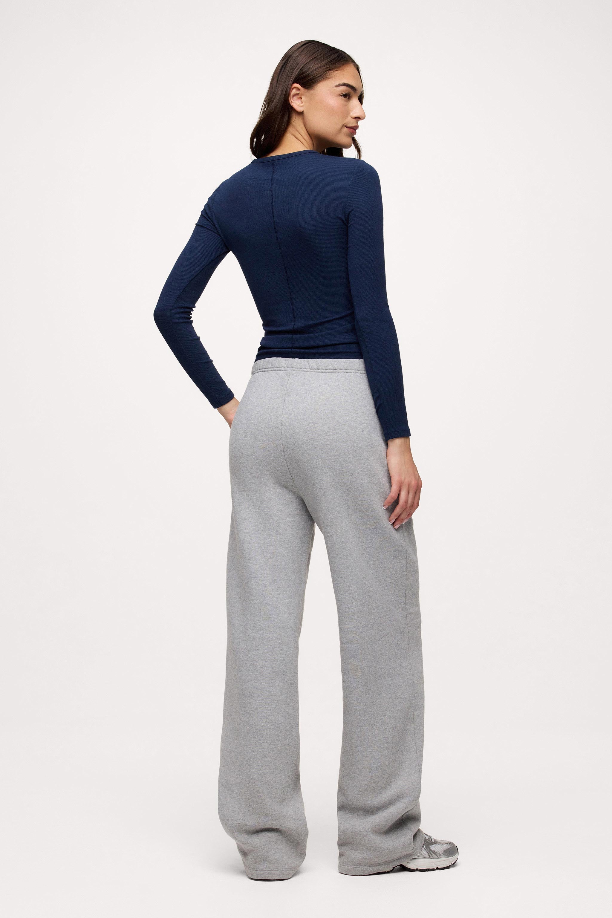 Core Fleece Wide Leg Sweatpant
