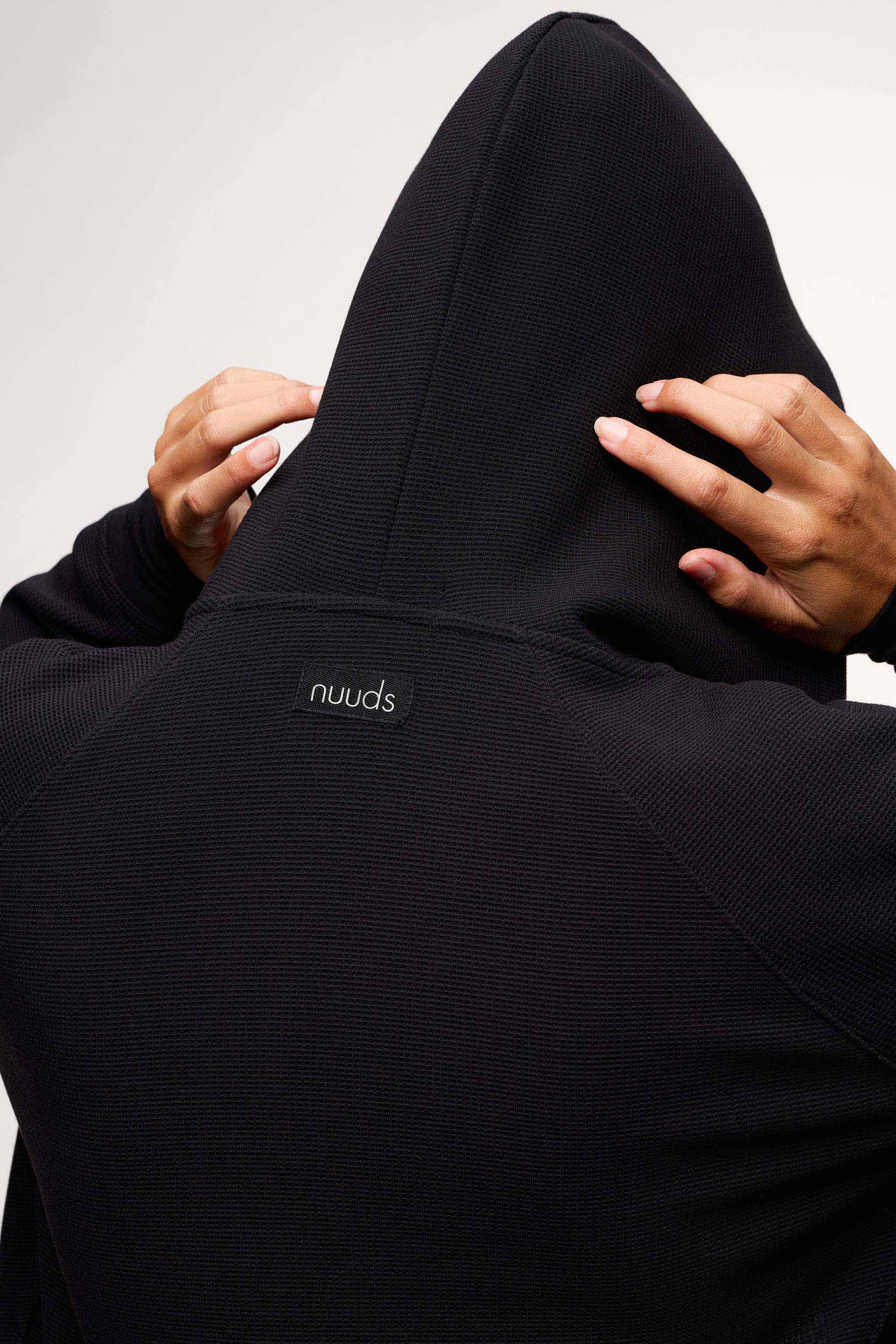 Performance Waffle Zip Up Hoodie