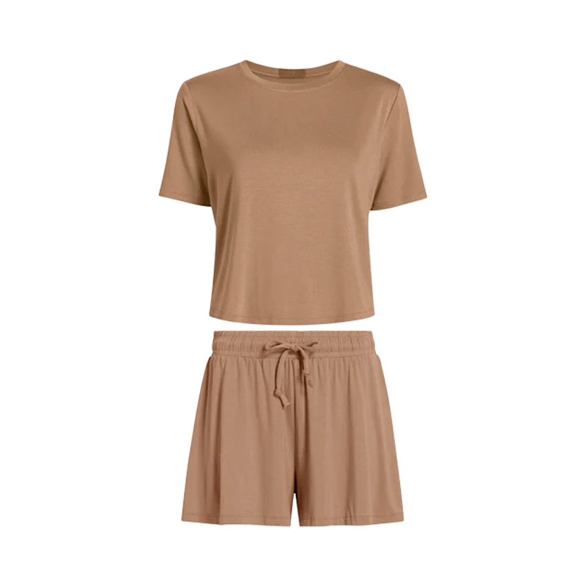 Pajama Shorts Set | Cinnamon