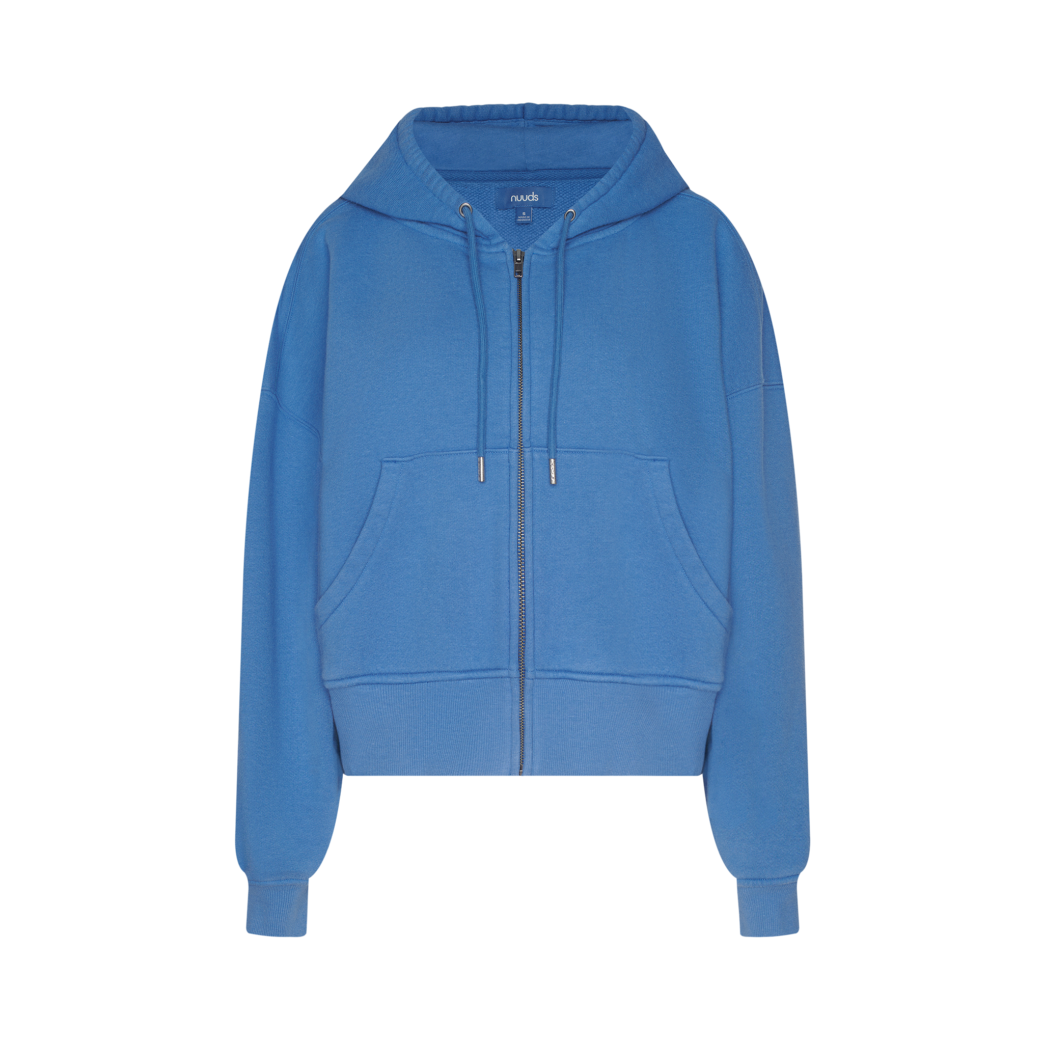 Vintage Fleece Zip Hoodie | Dutch Blue