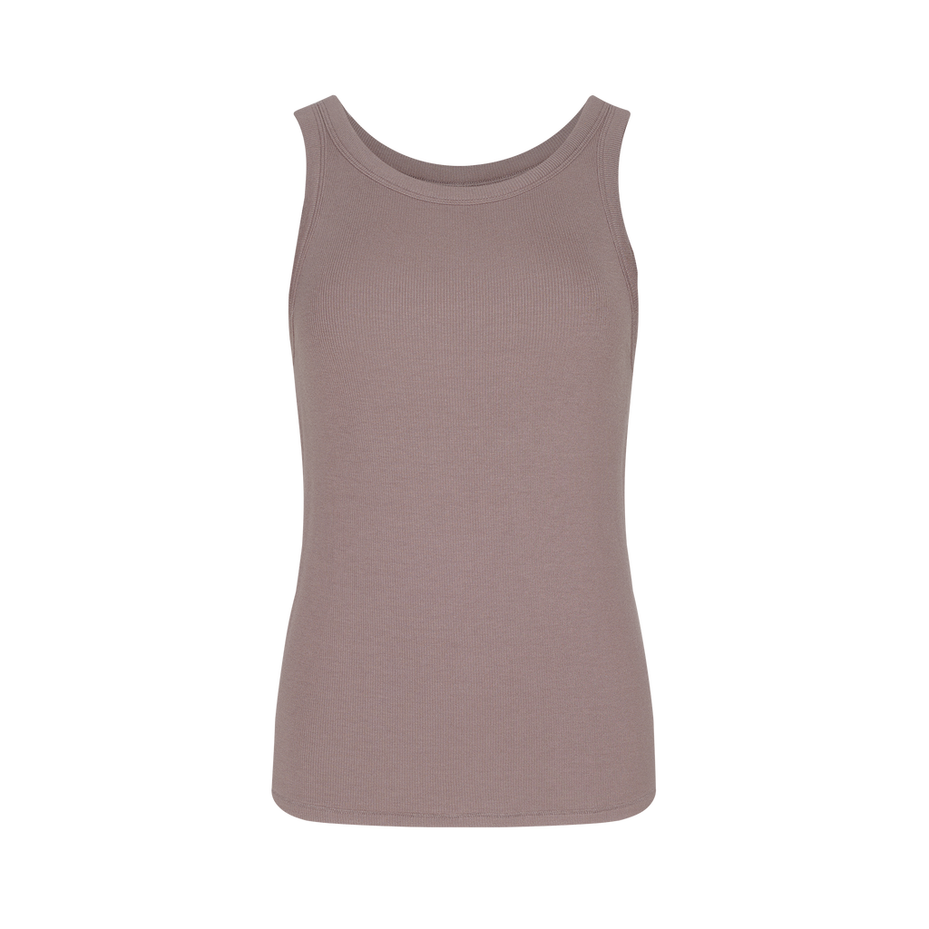 Slinky Rib Tank | Cocoa