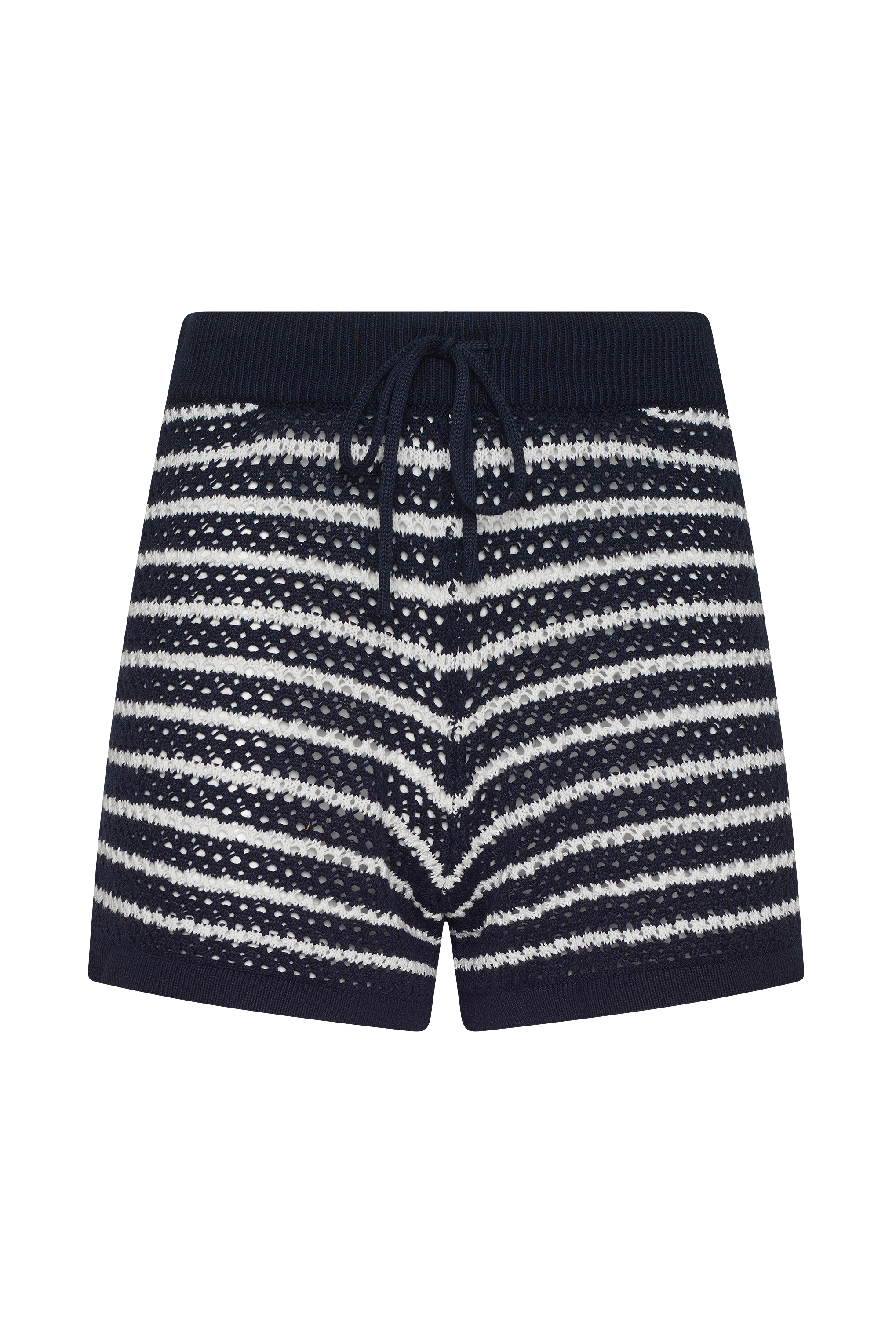 Cotton Crochet Sweater Short