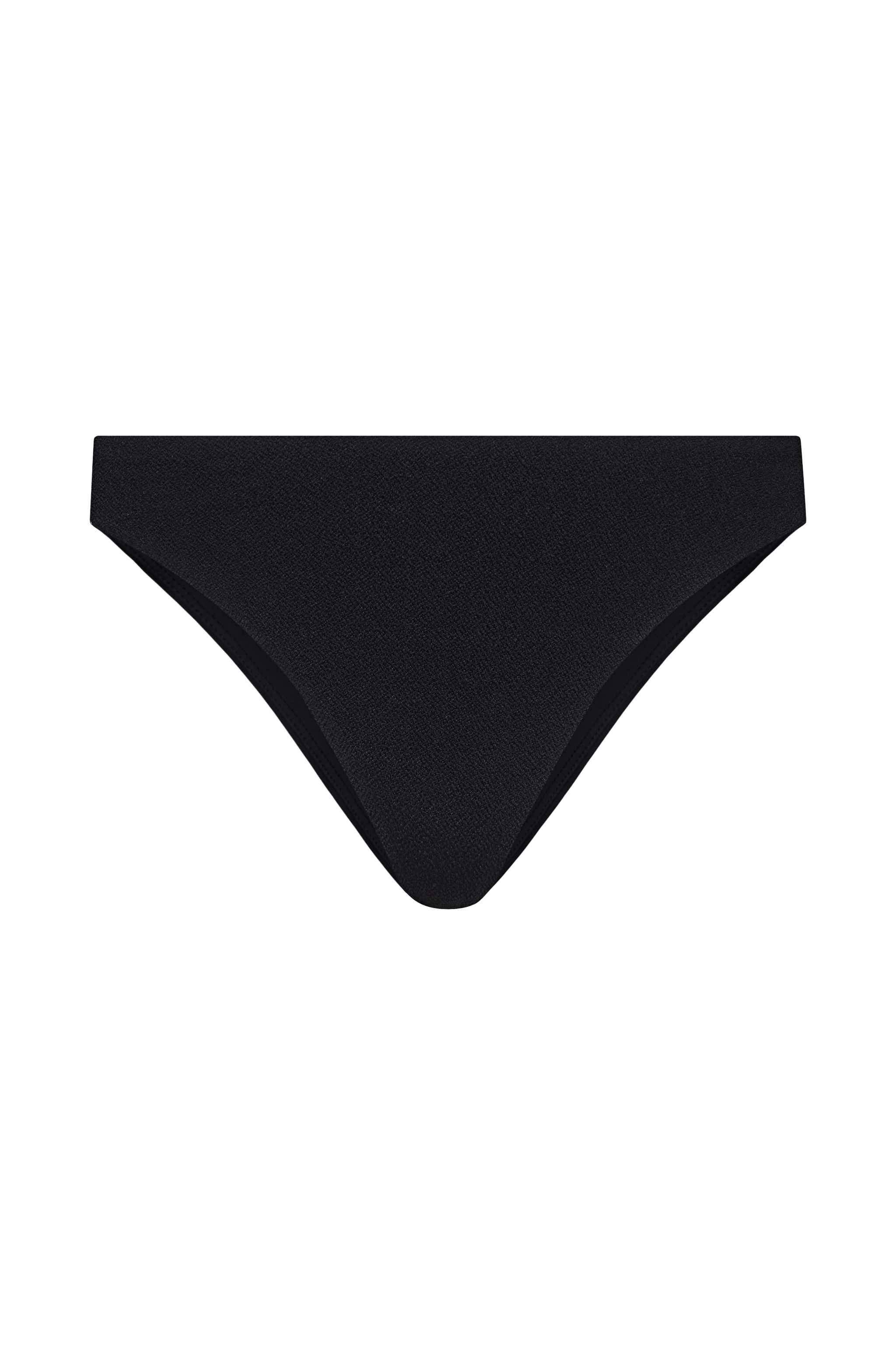 Low Waist Bikini Bottom | Crispy Black