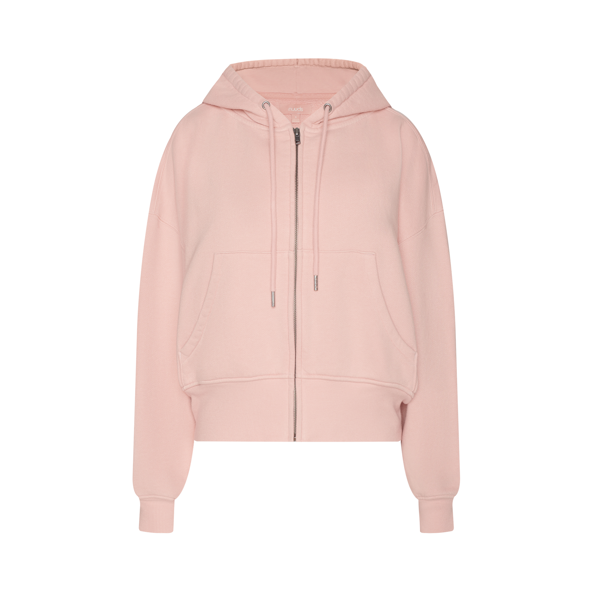 Vintage Fleece Zip Hoodie | Dusty Rose