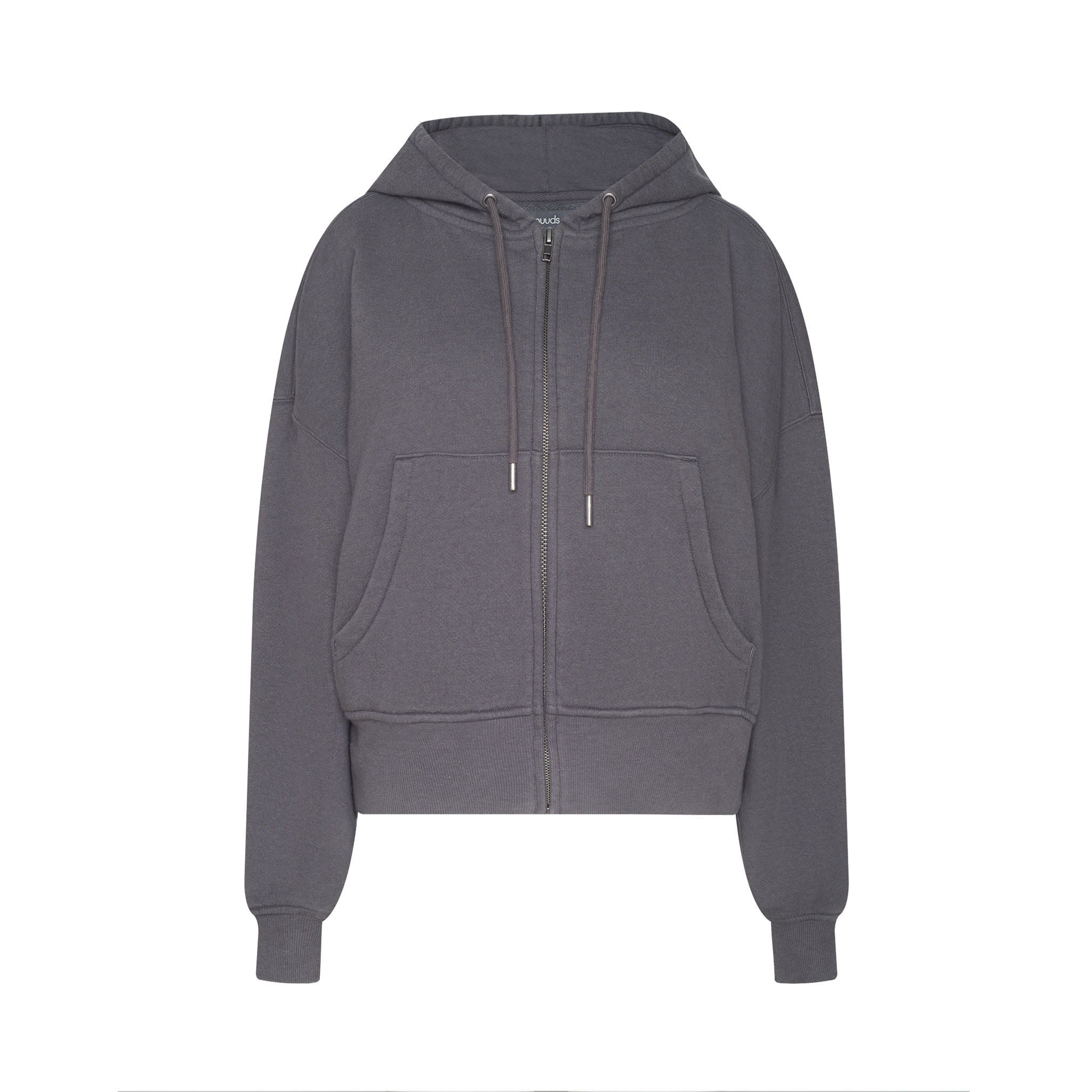 Vintage Fleece Zip Hoodie | Iron