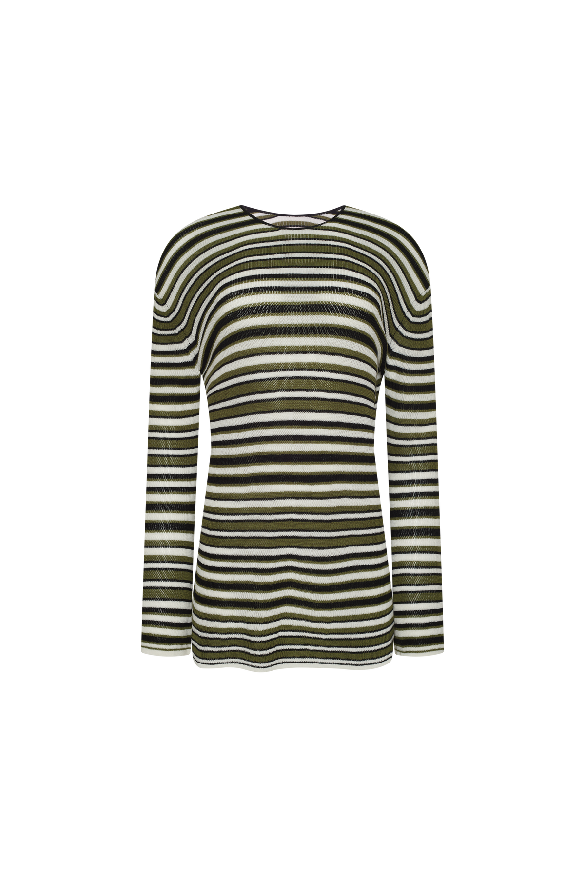 Color:Olive Stripe | Coastal Cover Up