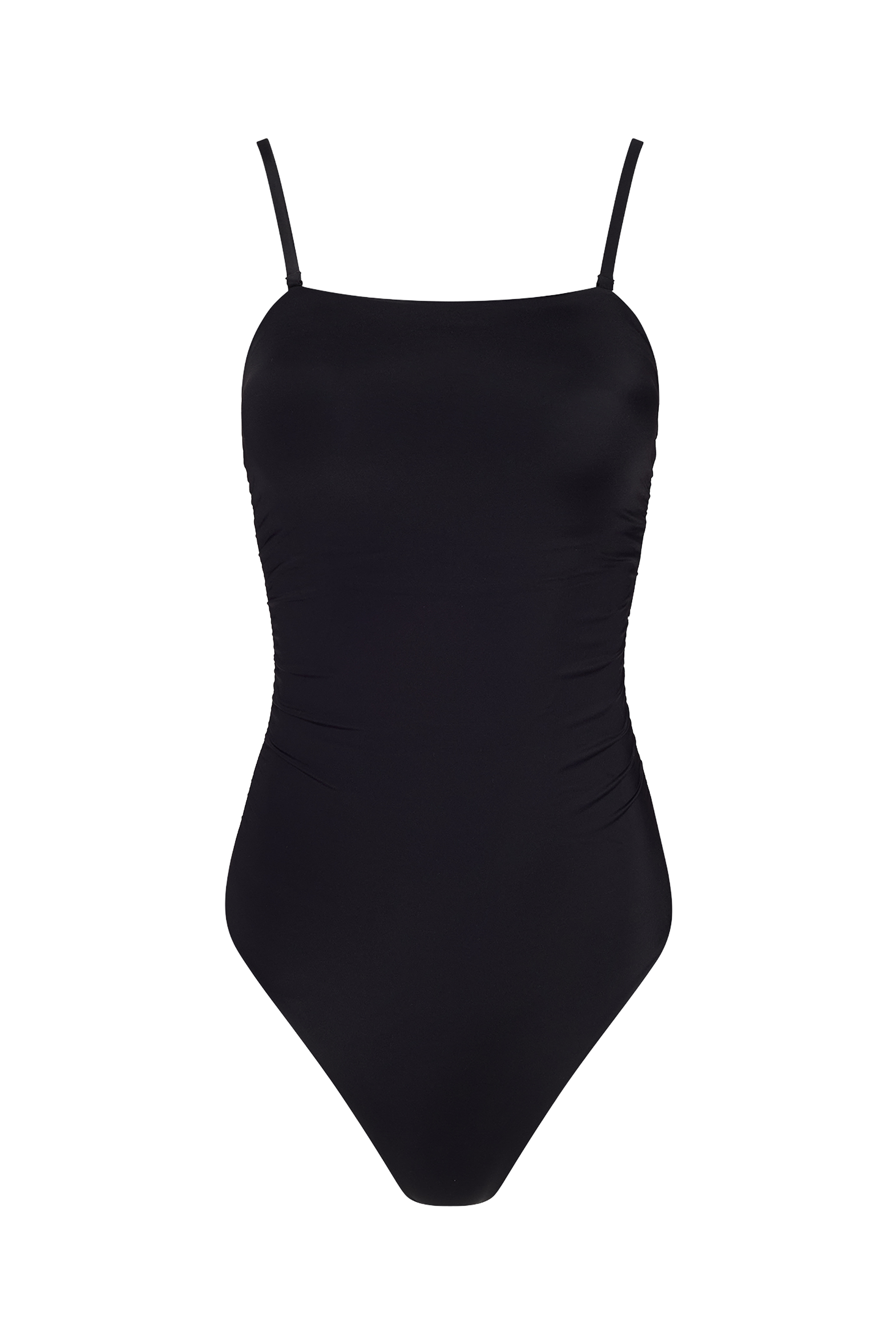 Ruched One Piece | Black