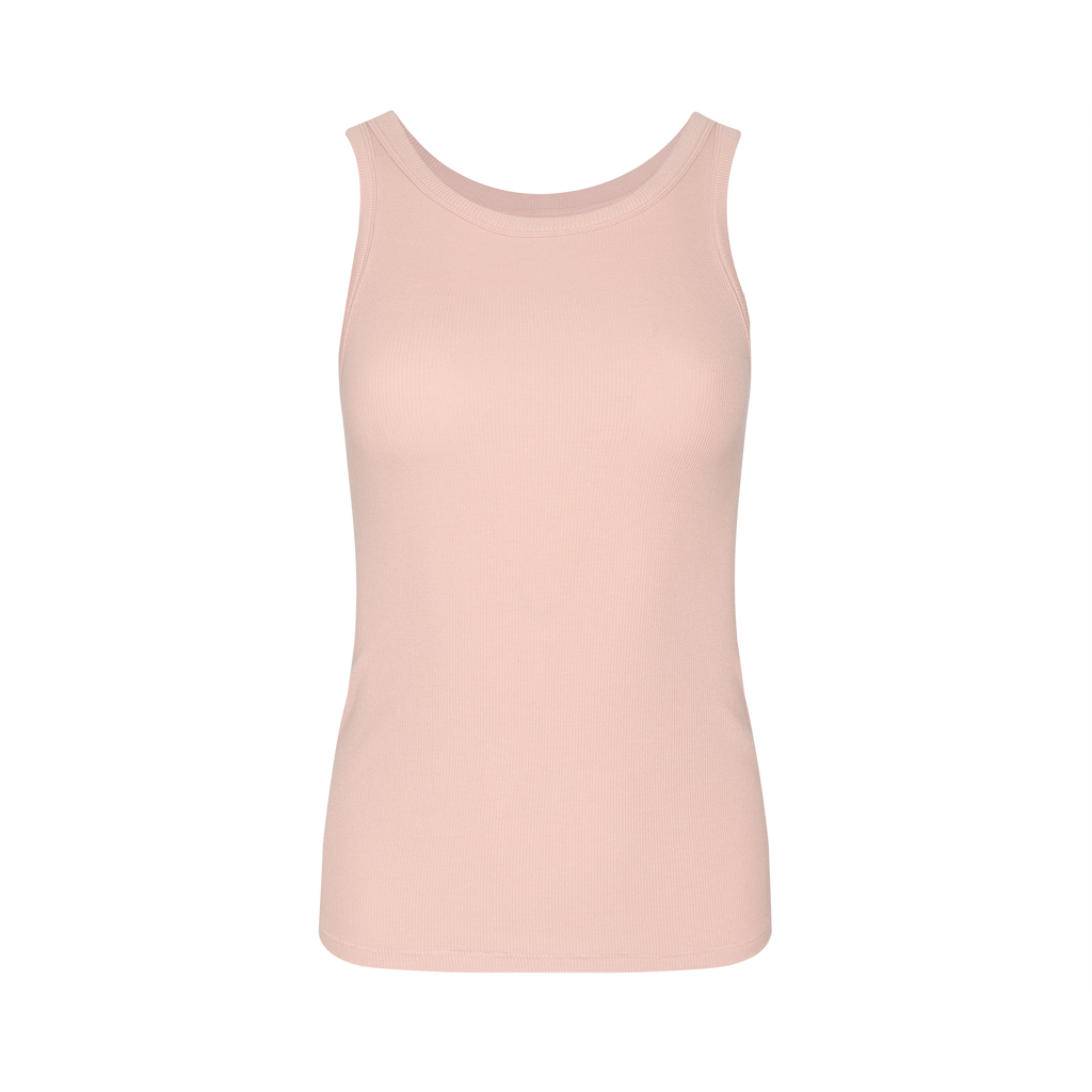 Slinky Rib Tank | Dusty Rose