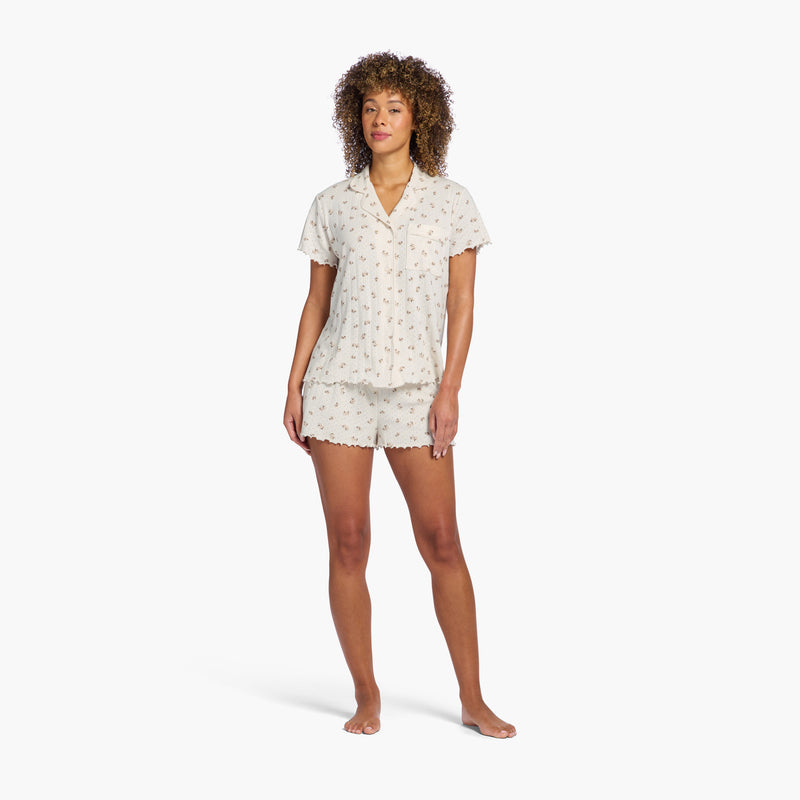 Pointelle Pajama Short Set image 