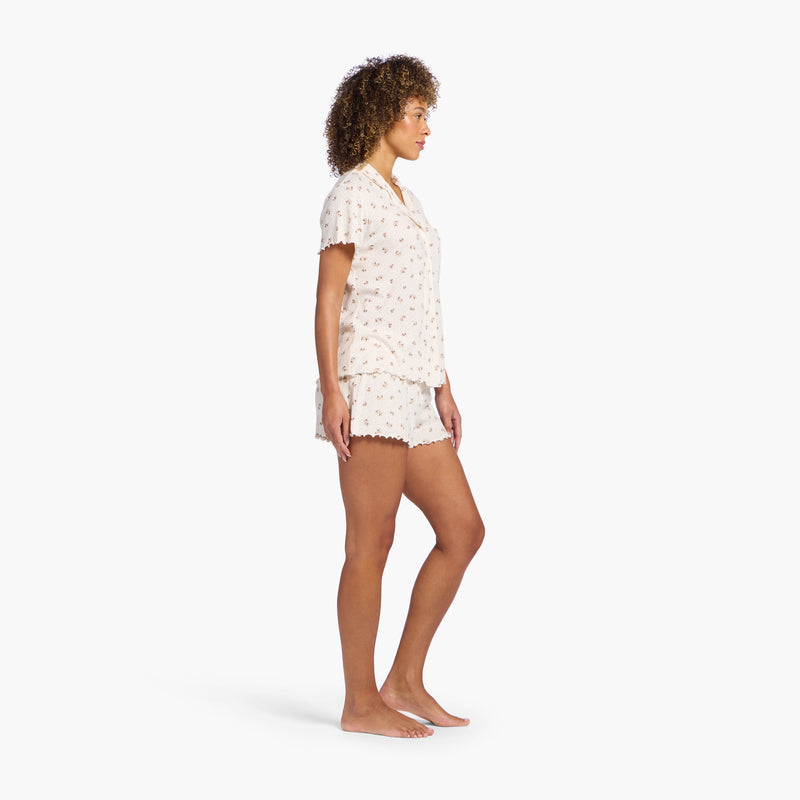 Pointelle Pajama Short Set image 