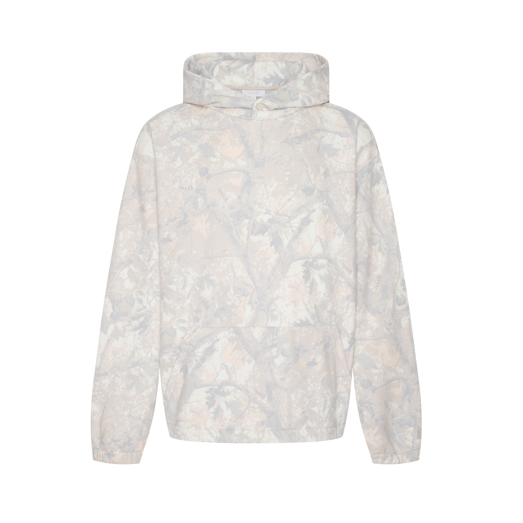 Color:nuuds Camo | Oversized Boxy Hoodie