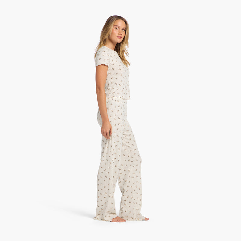 Pointelle Pajama Pant Set image 