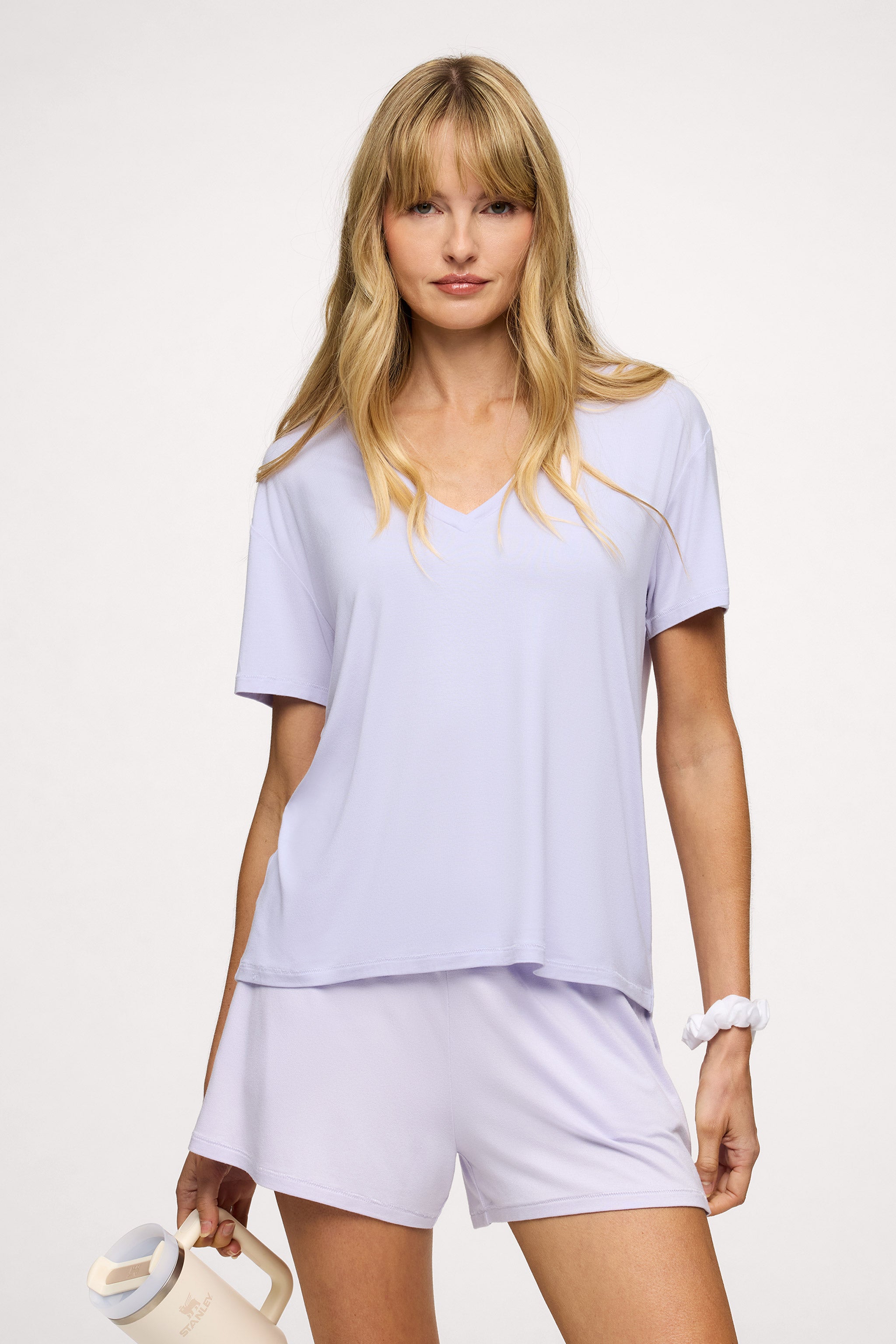 V-Neck Pajama Tee