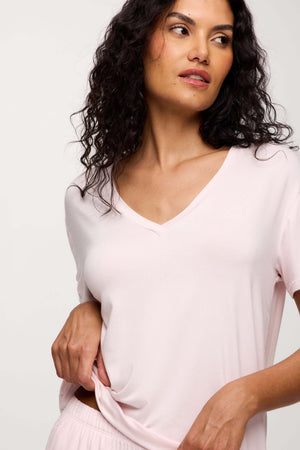 V-Neck Pajama Tee