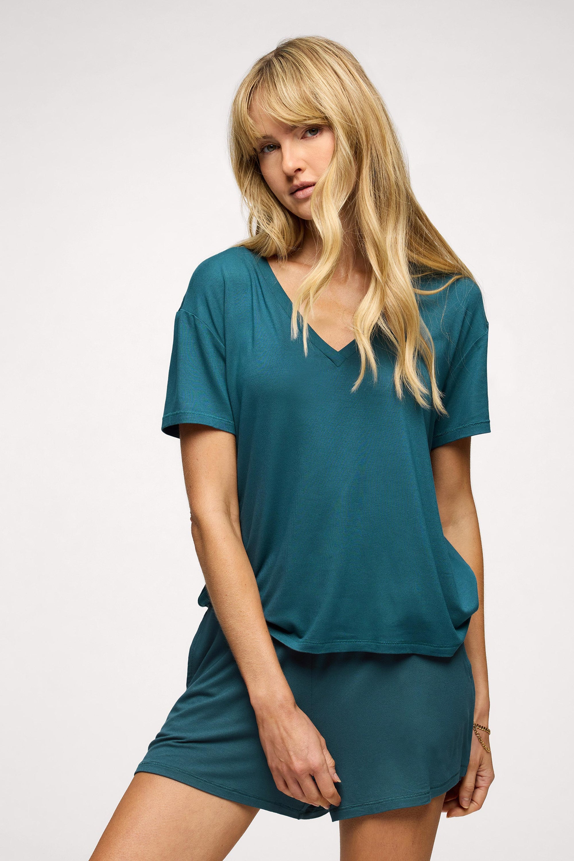 V-Neck Pajama Tee