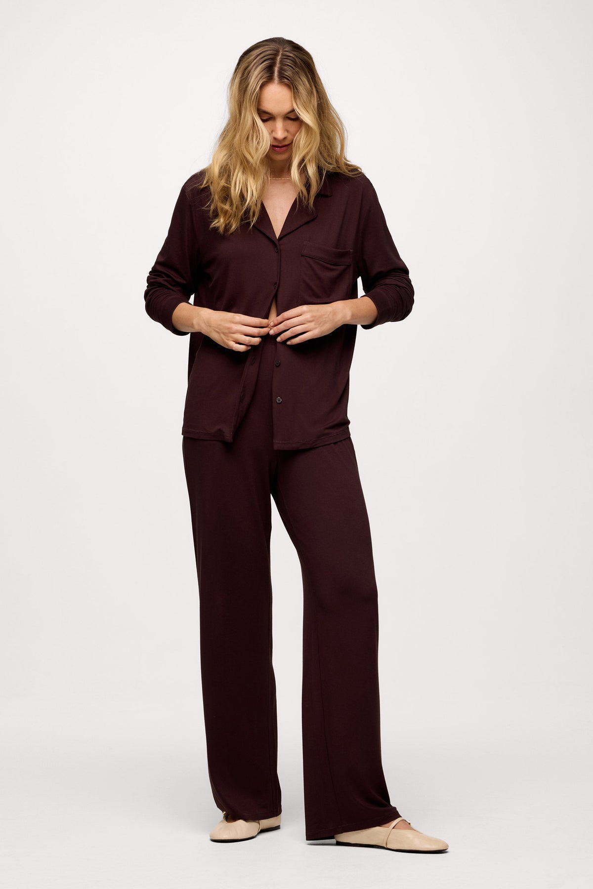 Color:Espresso | Pajama Pant
