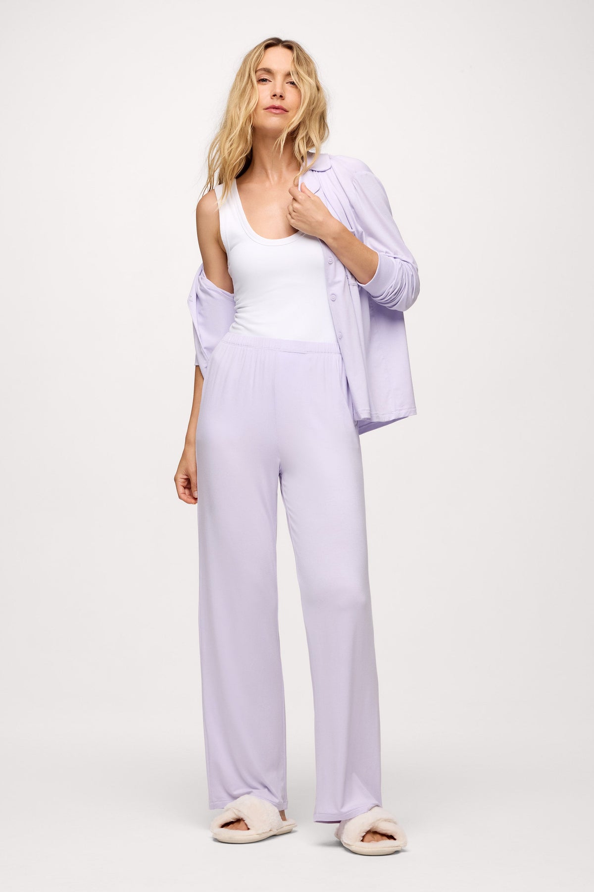 Color:Lilac | Pajama Pant