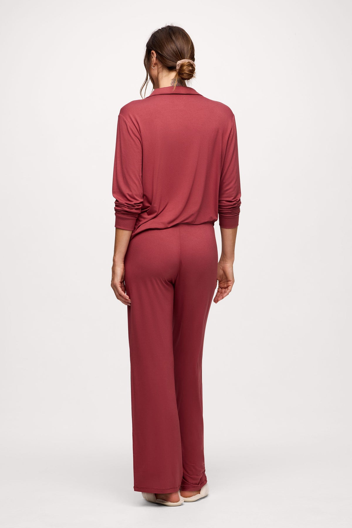 Color:Mauve | Pajama Pant