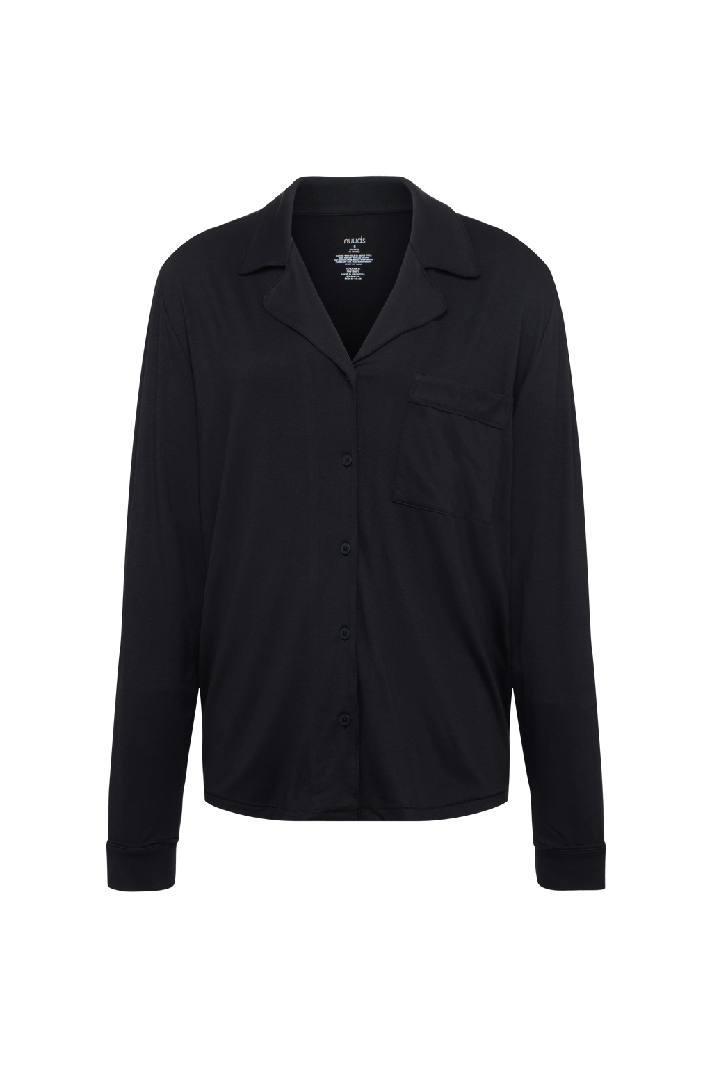 Long Sleeve Button-Up Pajama Shirt