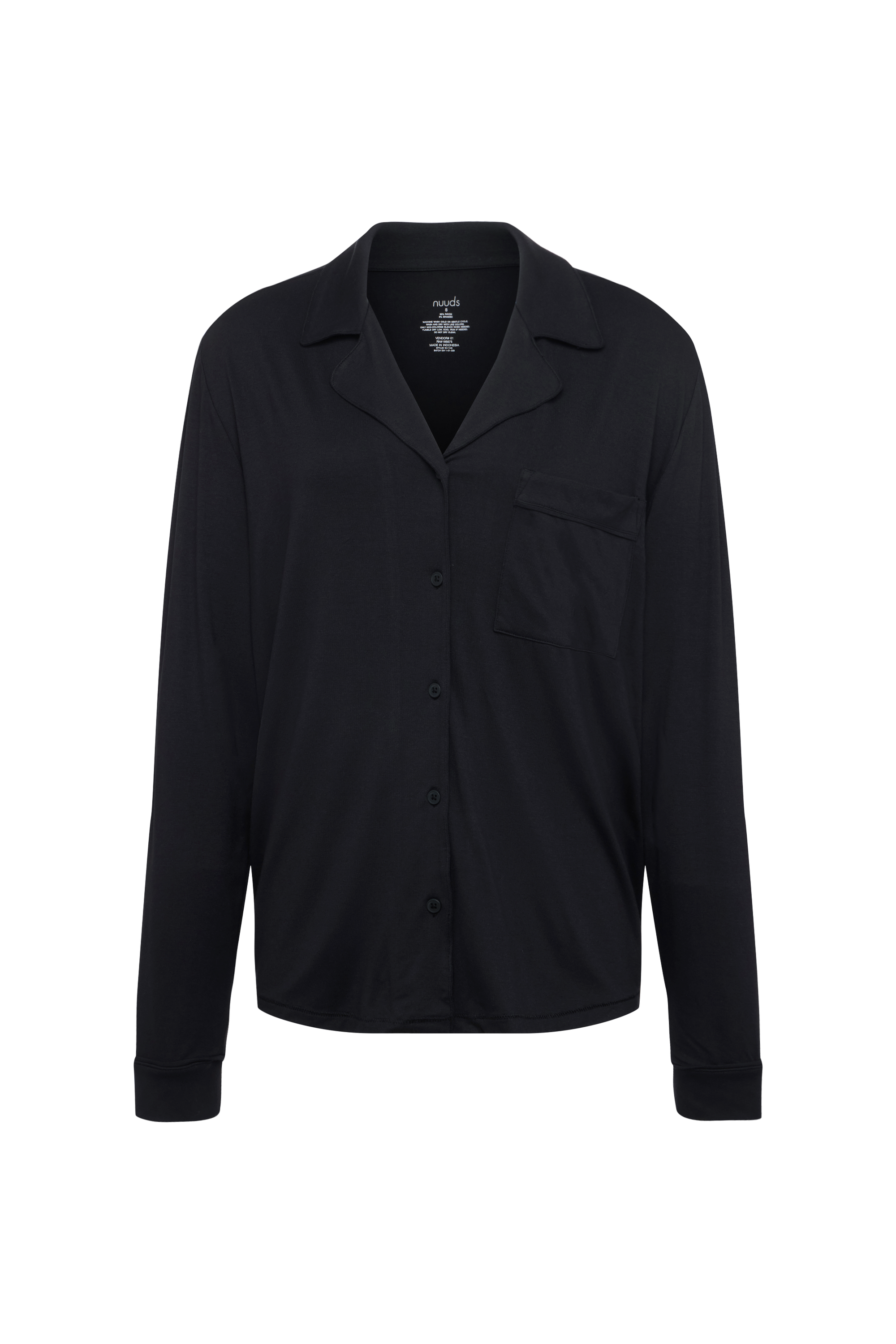 Long Sleeve Button-Up Pajama Shirt