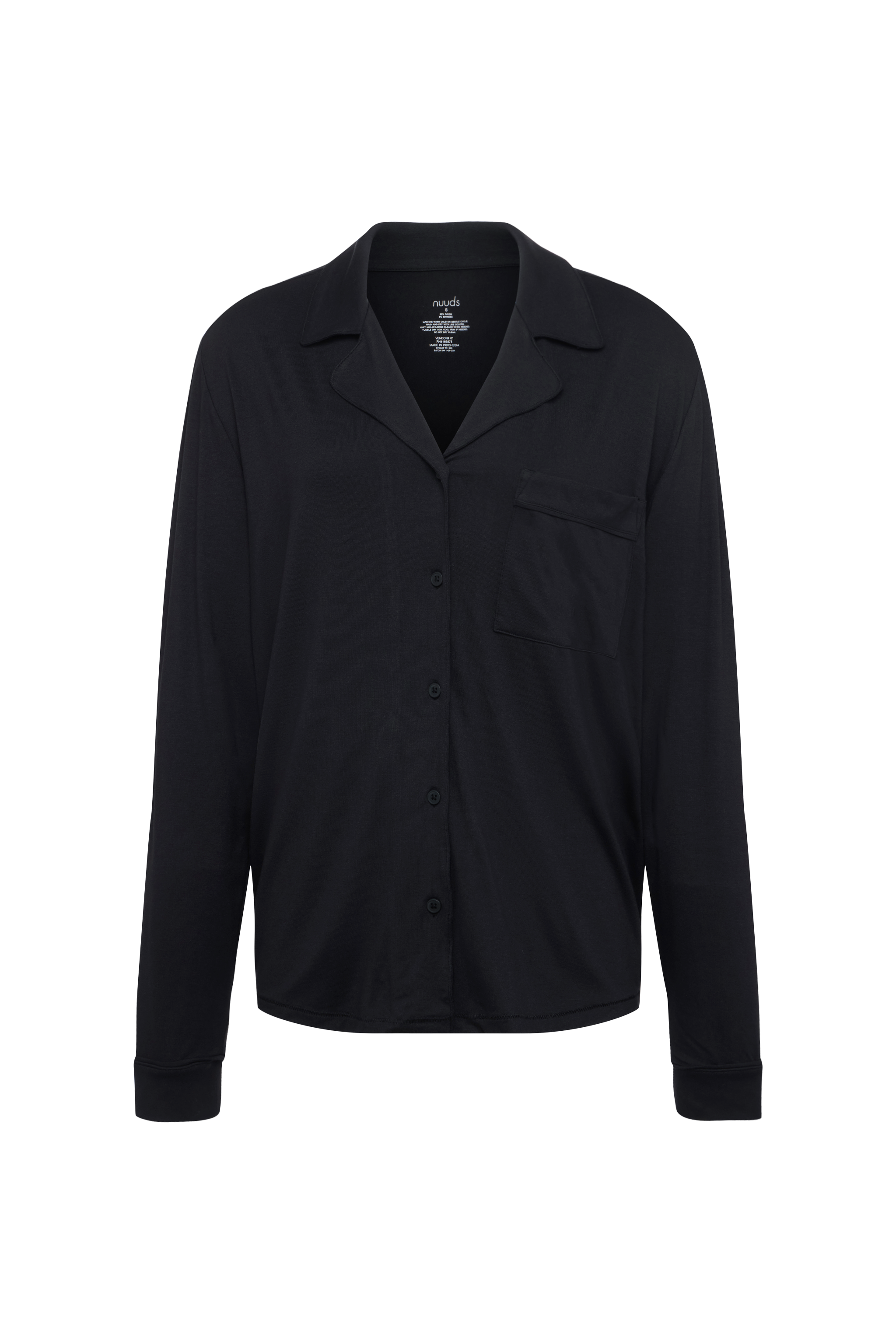 Long Sleeve Button-Up Pajama Shirt
