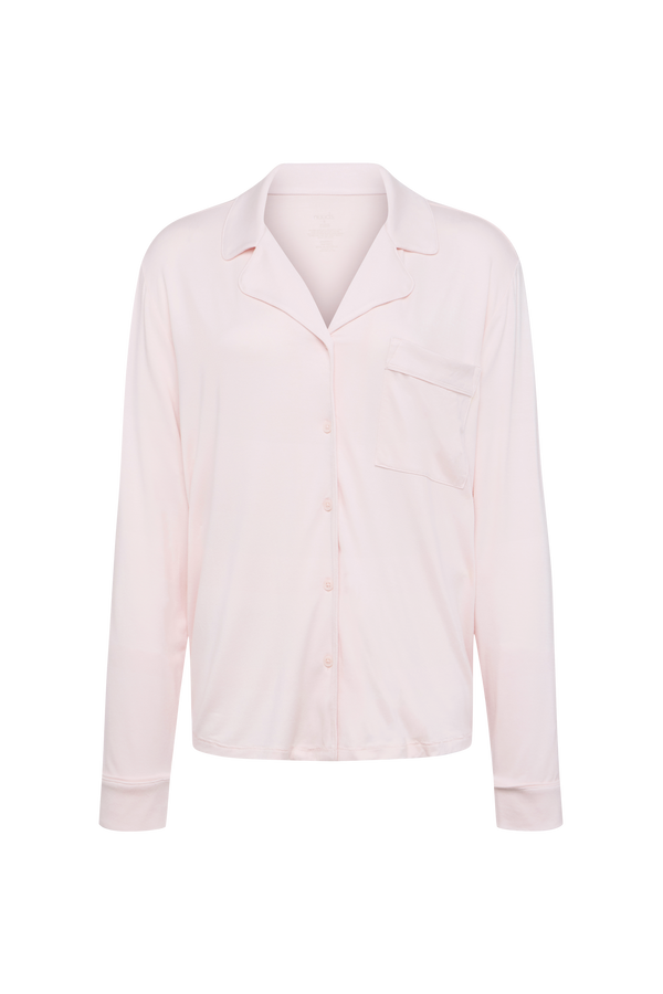 Long Sleeve Button-Up Pajama Shirt
