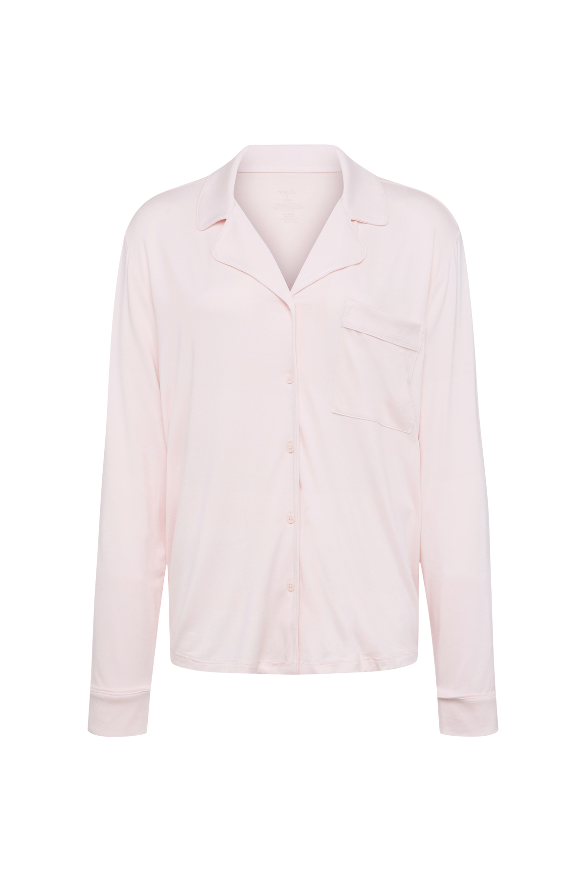 Color:Makeup | Long Sleeve Button-Up Pajama Shirt