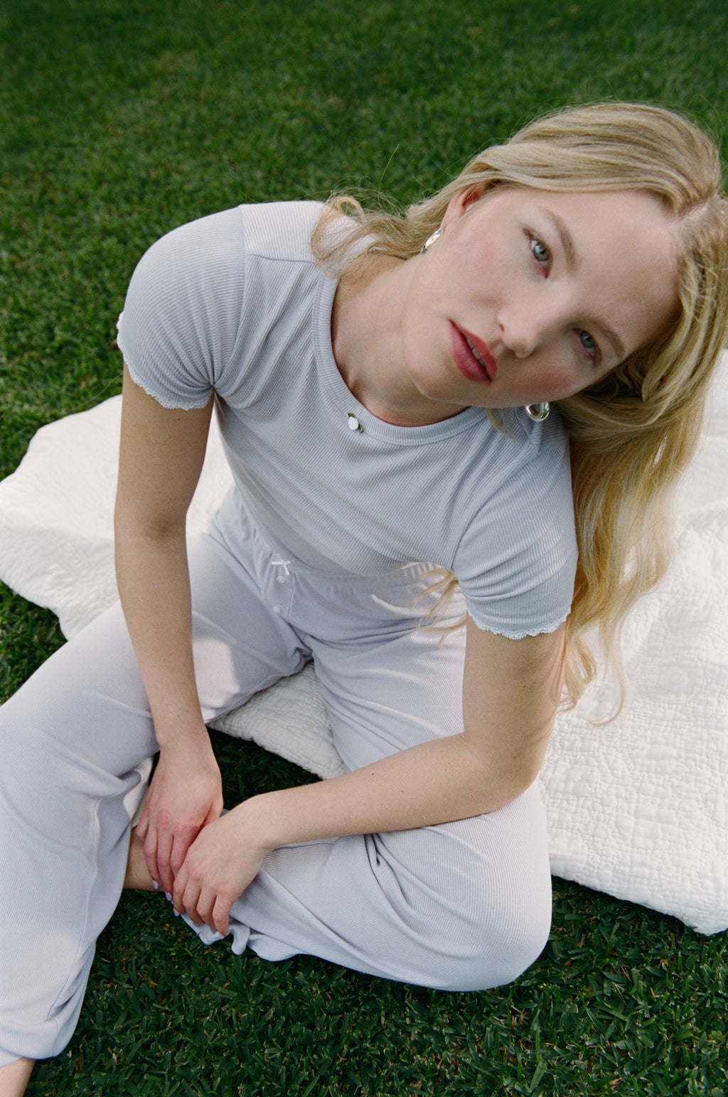 Sweetheart Pajama Tee | Lavender