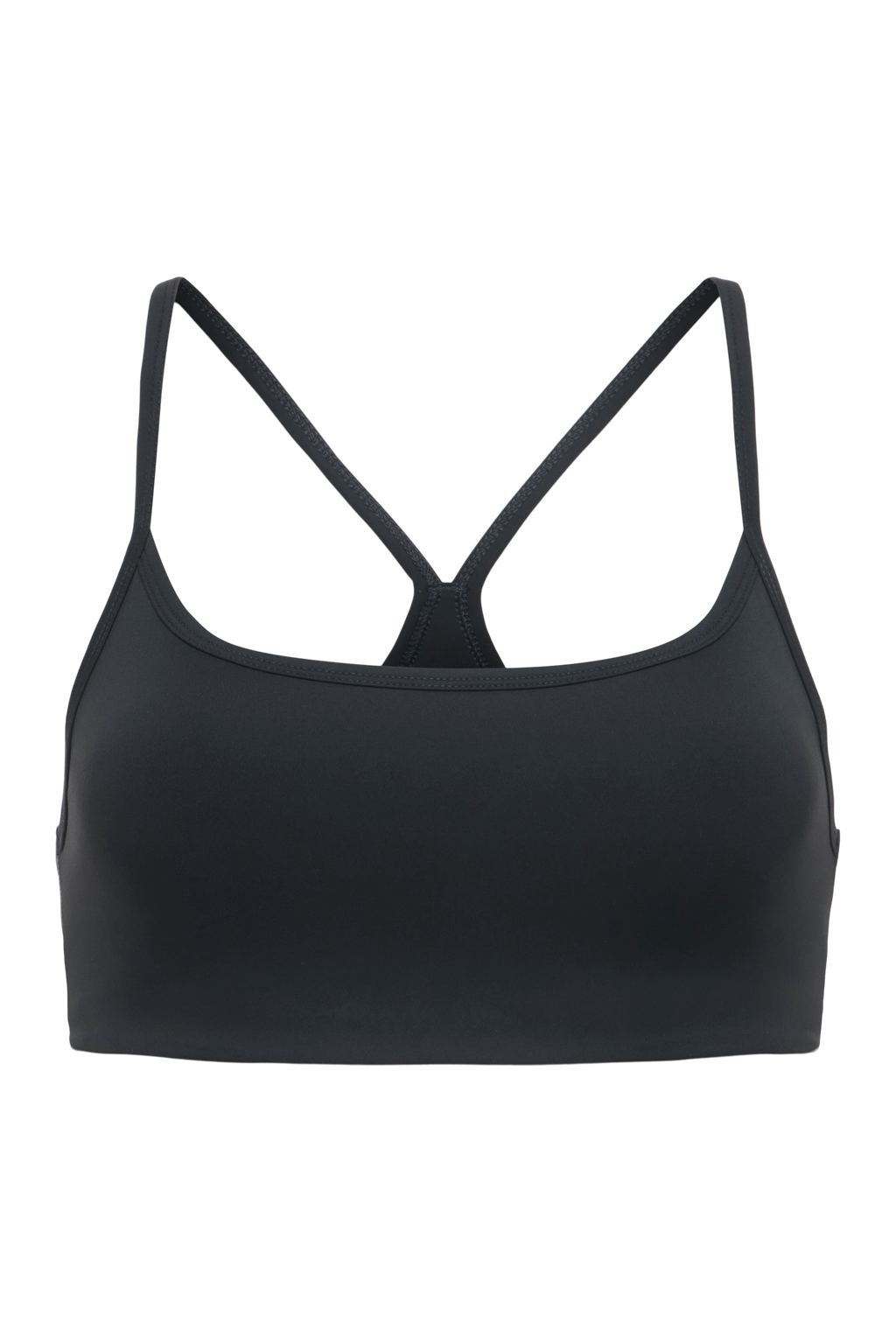 nuuds medium-support sports bra - women’s padded bra with racerback