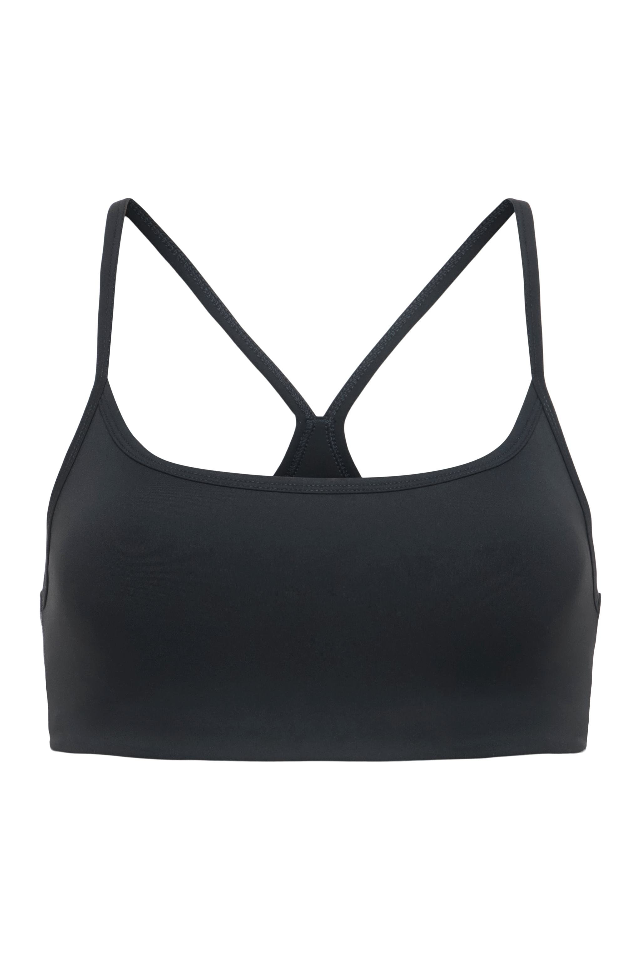 nuuds medium-support sports bra - women’s padded bra with racerback