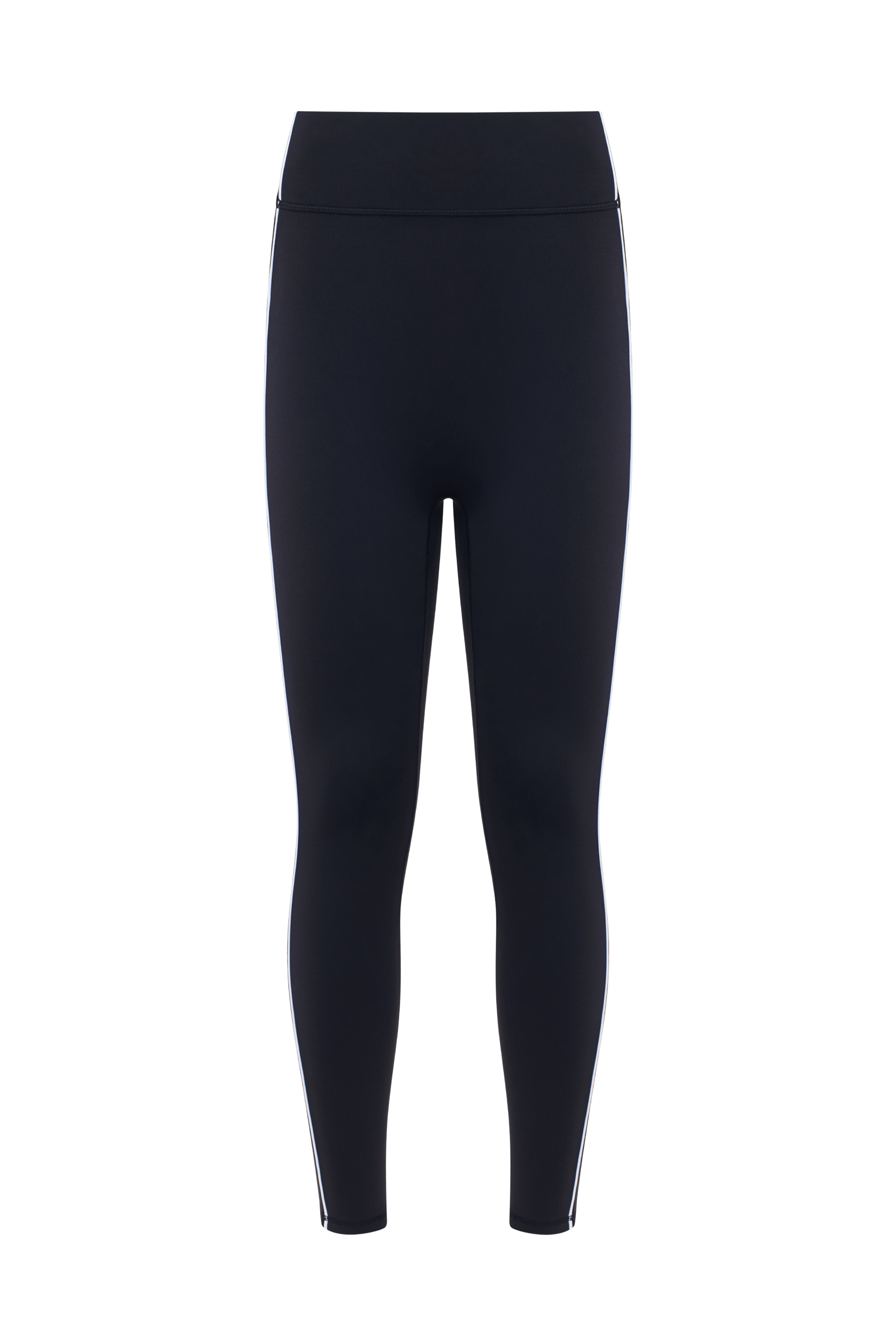 Motion Piped Legging with Pocket | Black