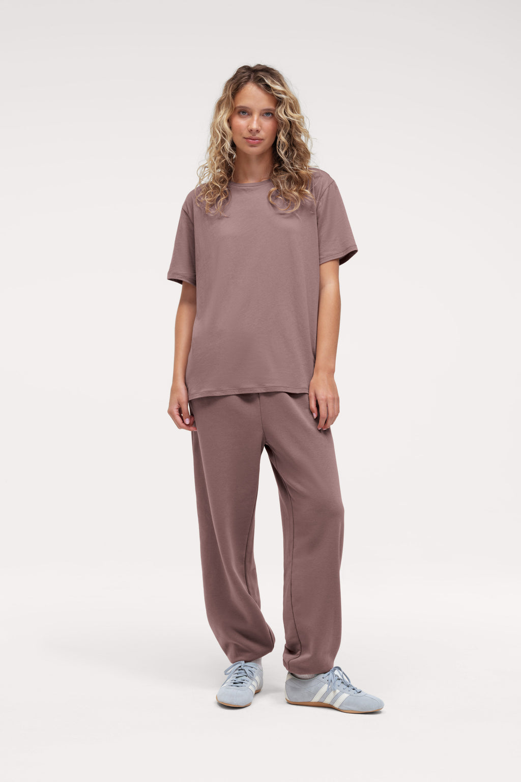 Loose Tee and French Terry Jogger