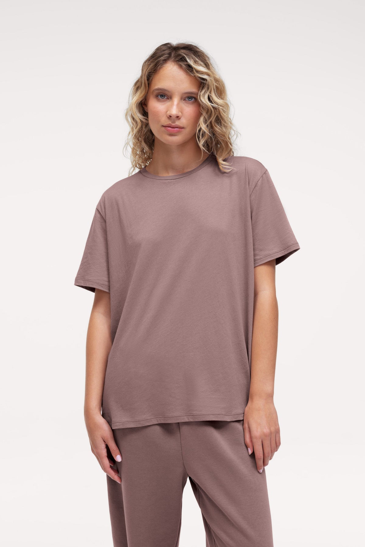 Color:Cocoa | Loose Tee