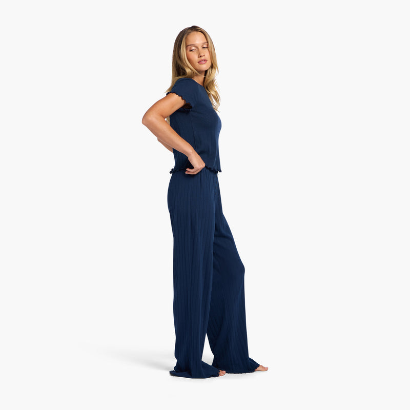 Pointelle Pajama Pant Set image 