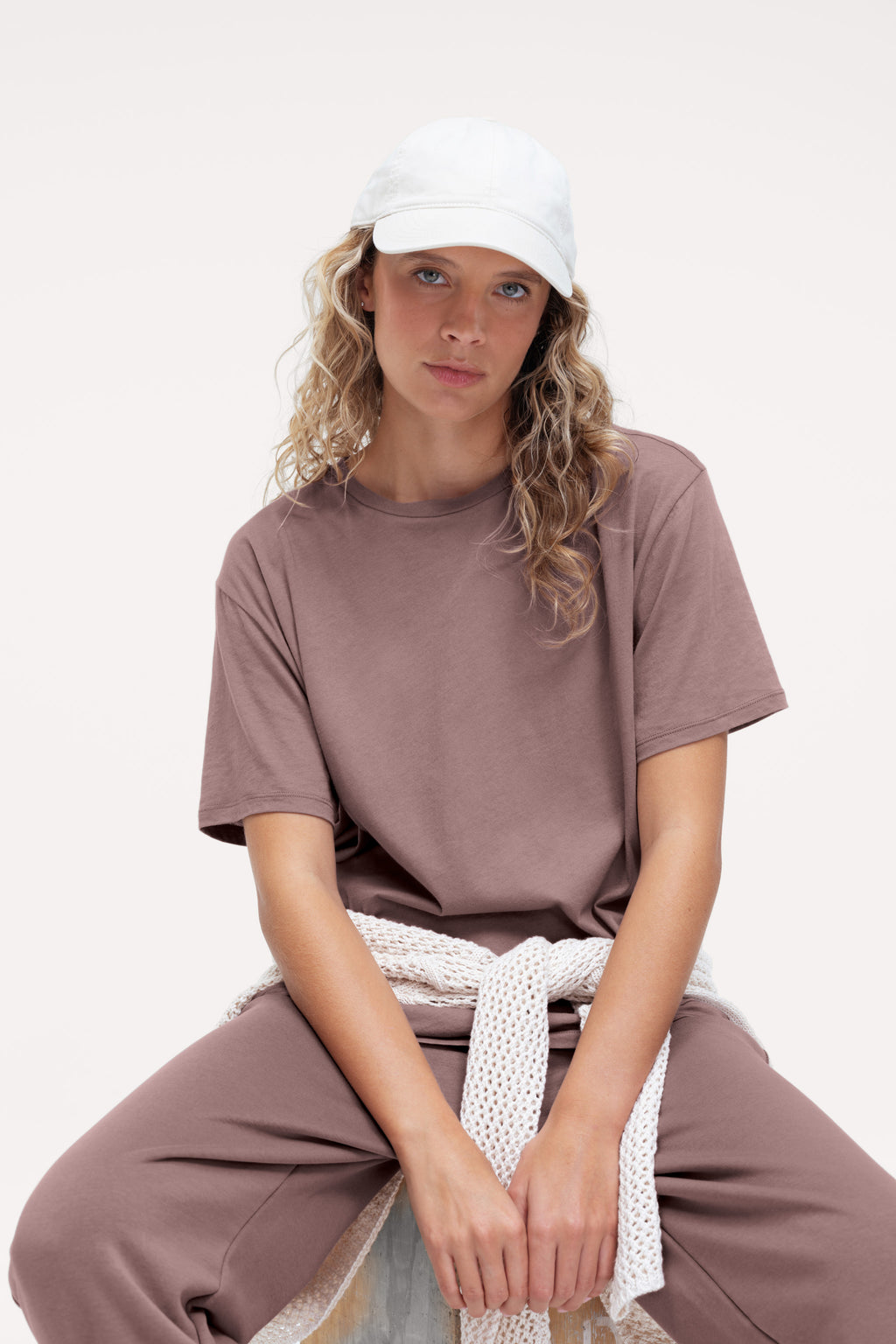 Loose Tee and French Terry Jogger