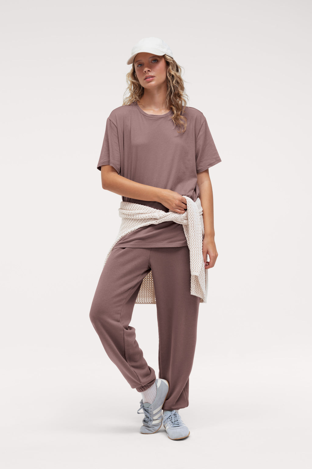 Loose Tee and French Terry Jogger