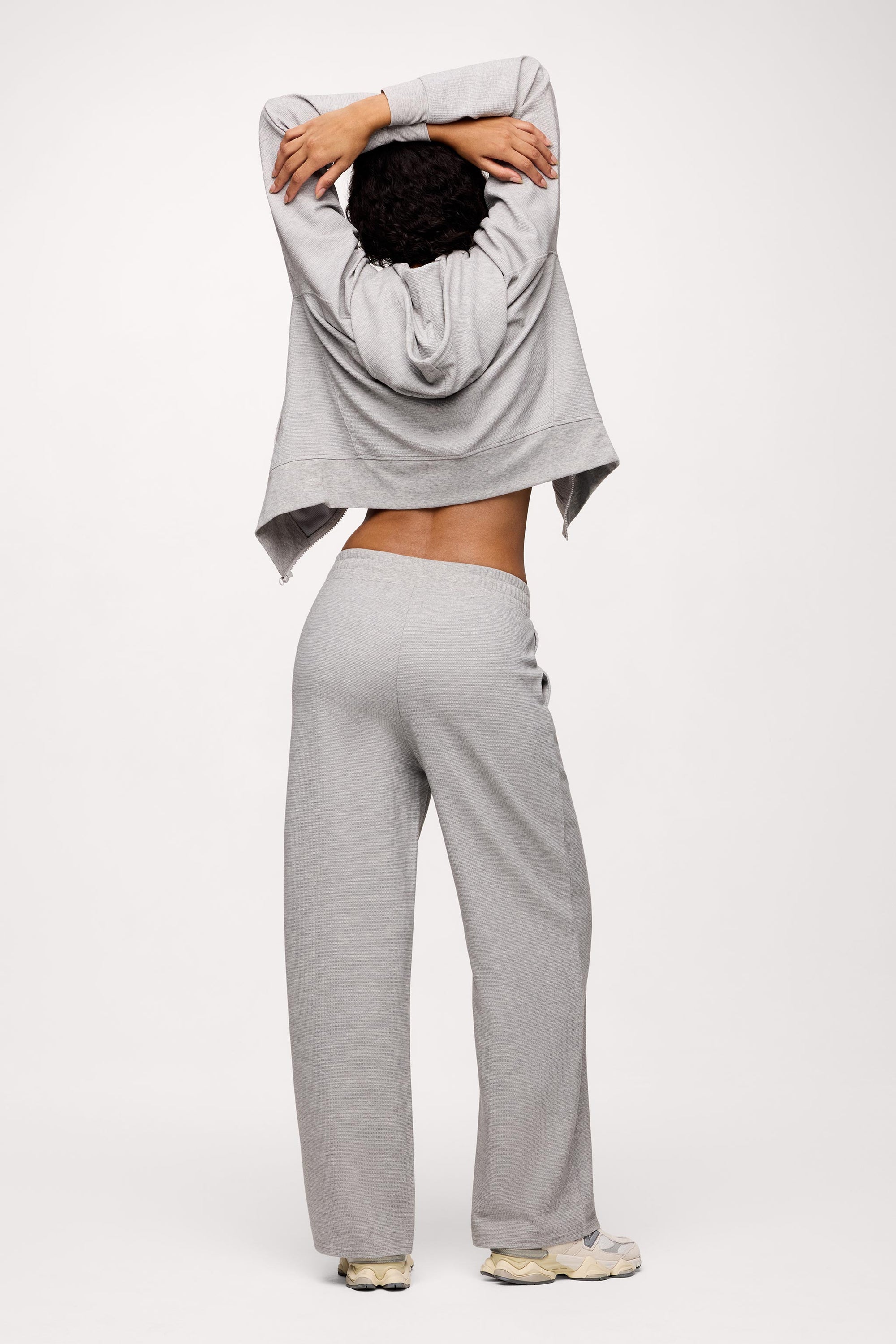 Performance Waffle Wide Leg Pant