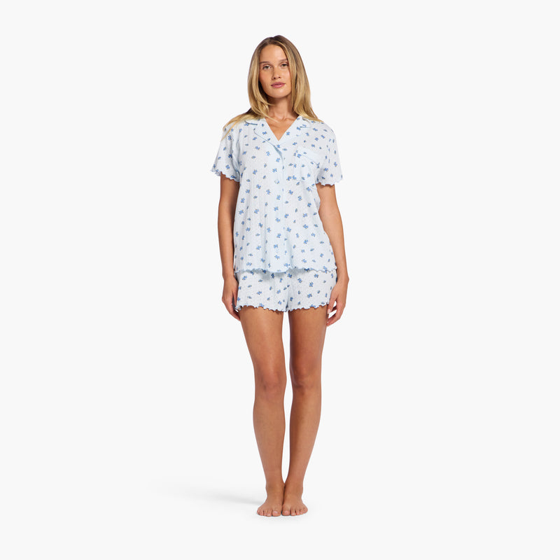 Pointelle Pajama Short Set image 